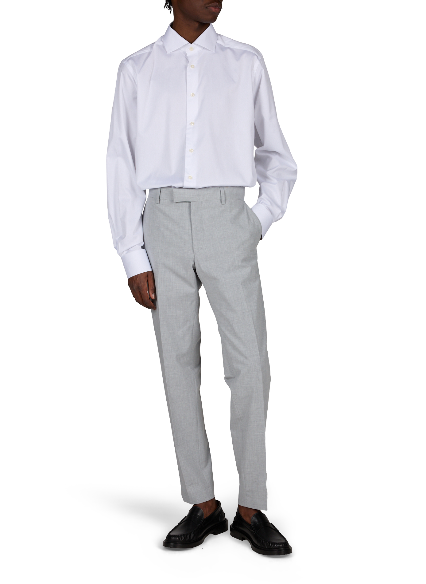 Pantalón de traje modular Melwin STRELLSON Gris
