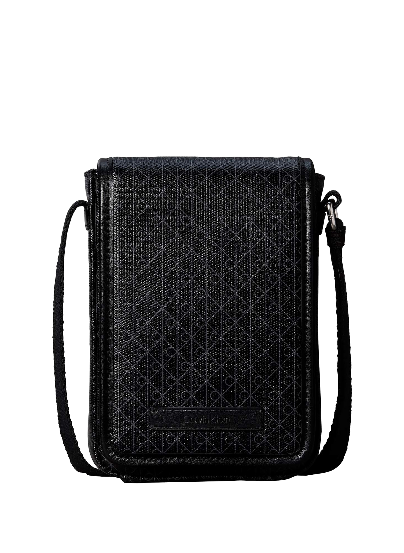 Crossbody bag with logo print CALVIN KLEIN Black