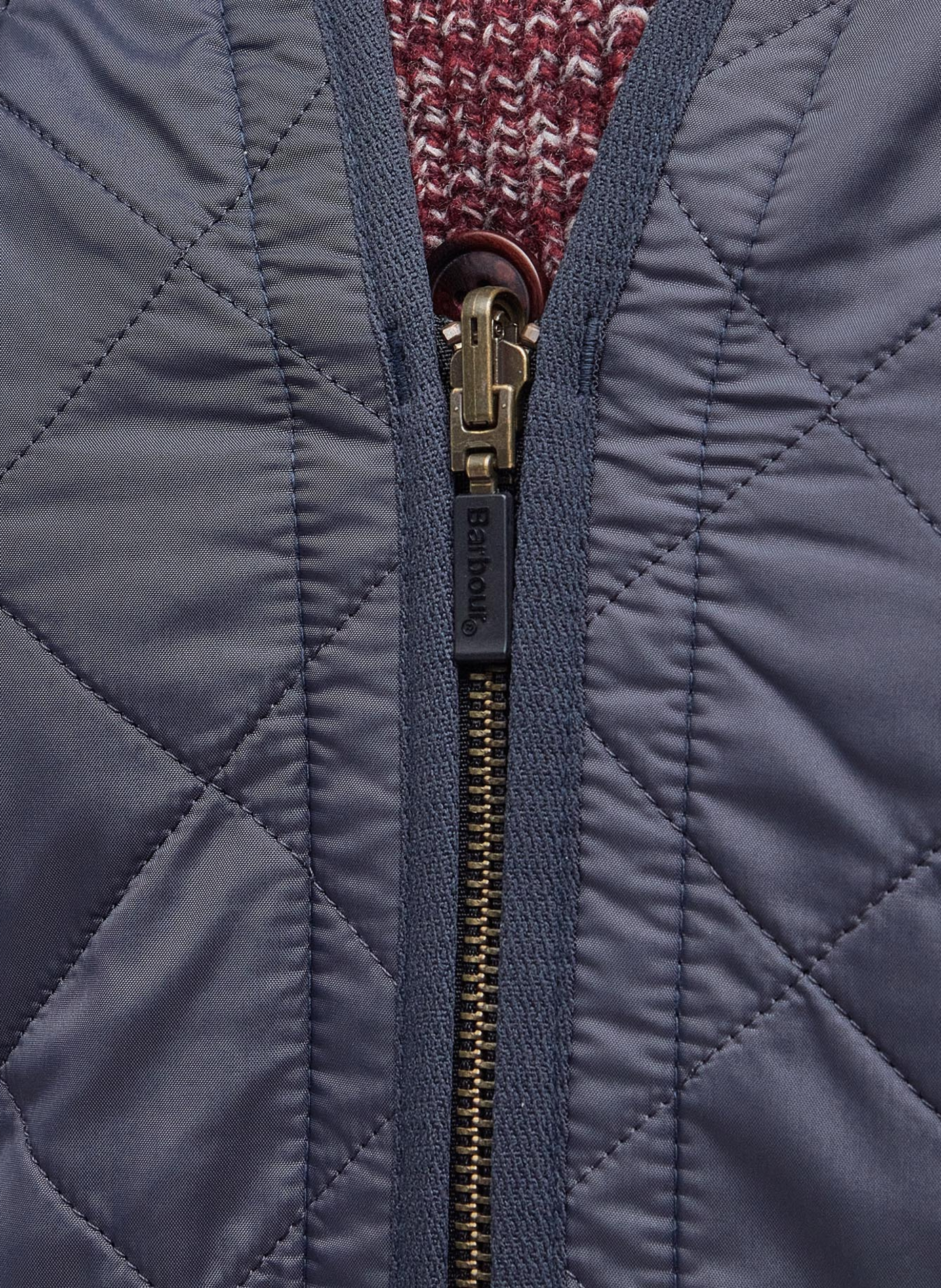 Quilted sleeveless jacket BARBOUR Blue