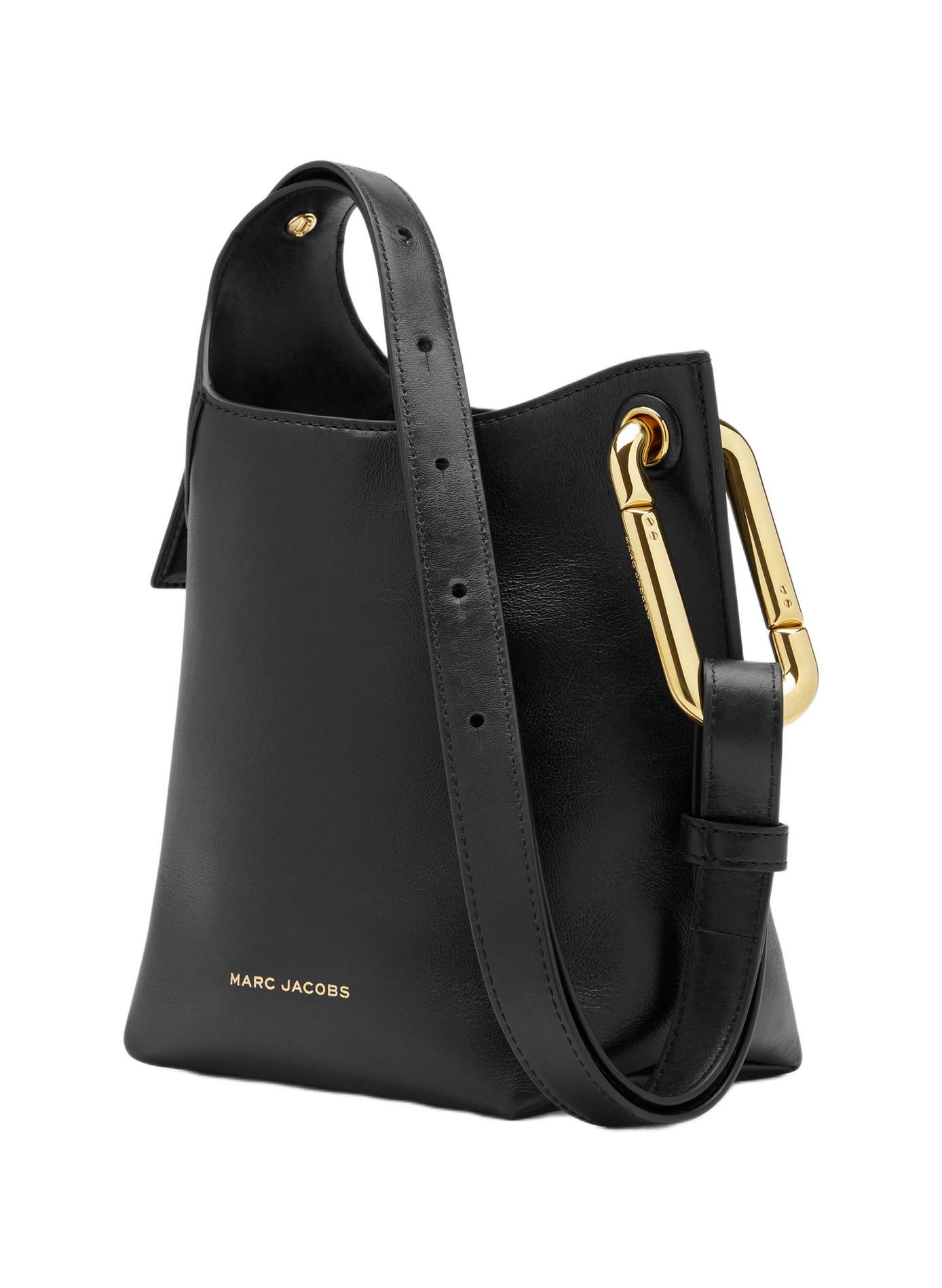 The Scene Bucket leather shoulder bag MARC JACOBS Black