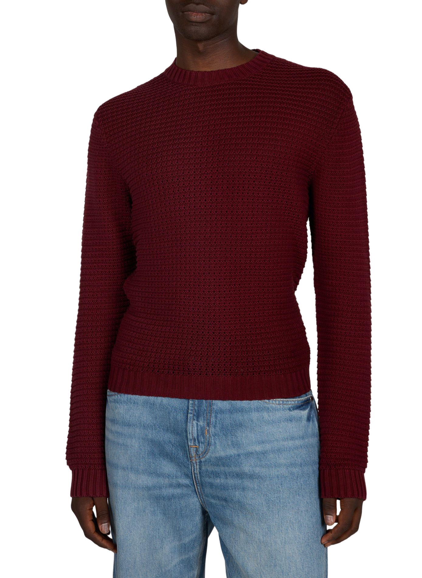 Oversized cotton sweater ARTE ANTWERP Red