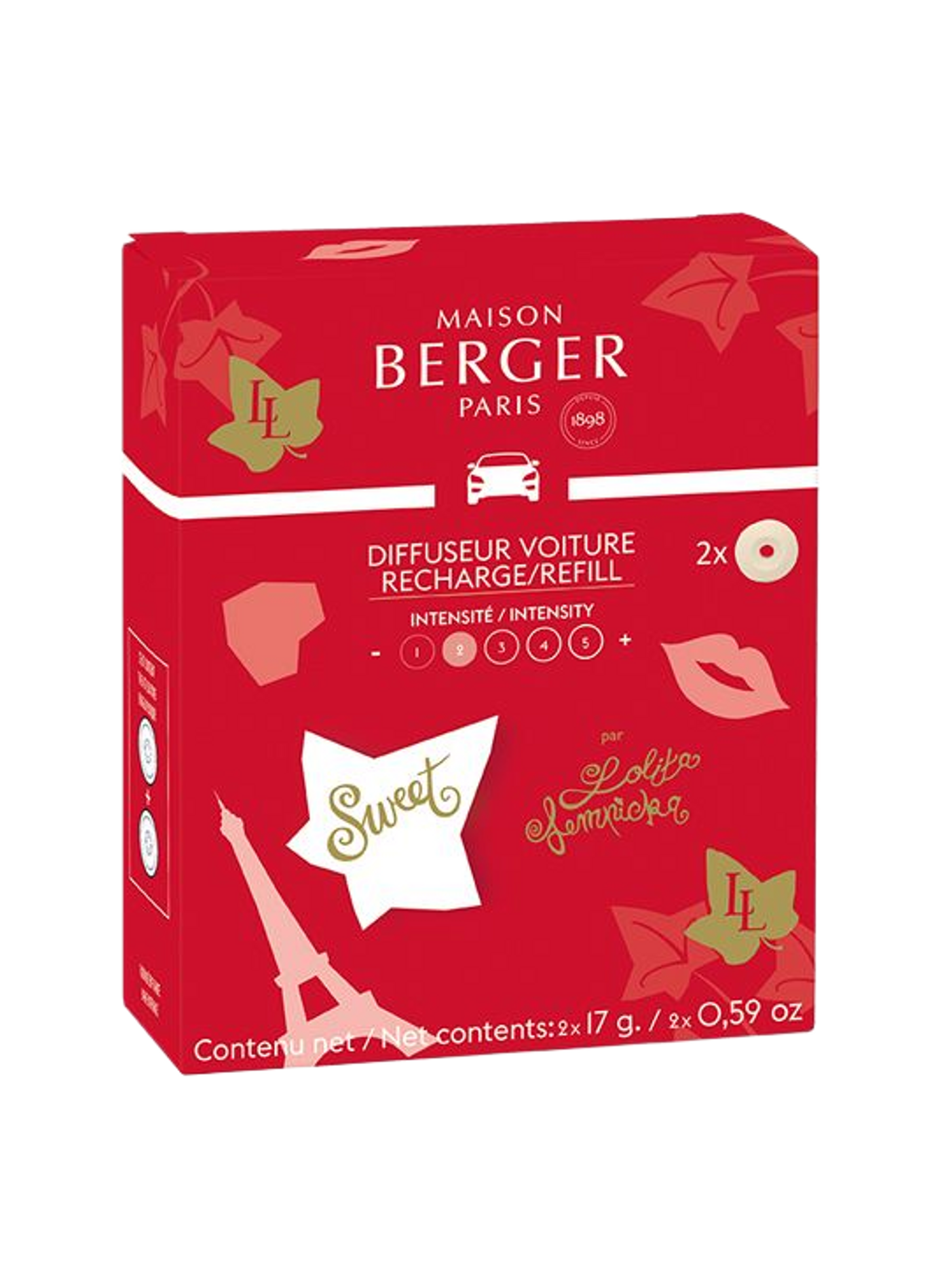 Car Diffuser BERGER White