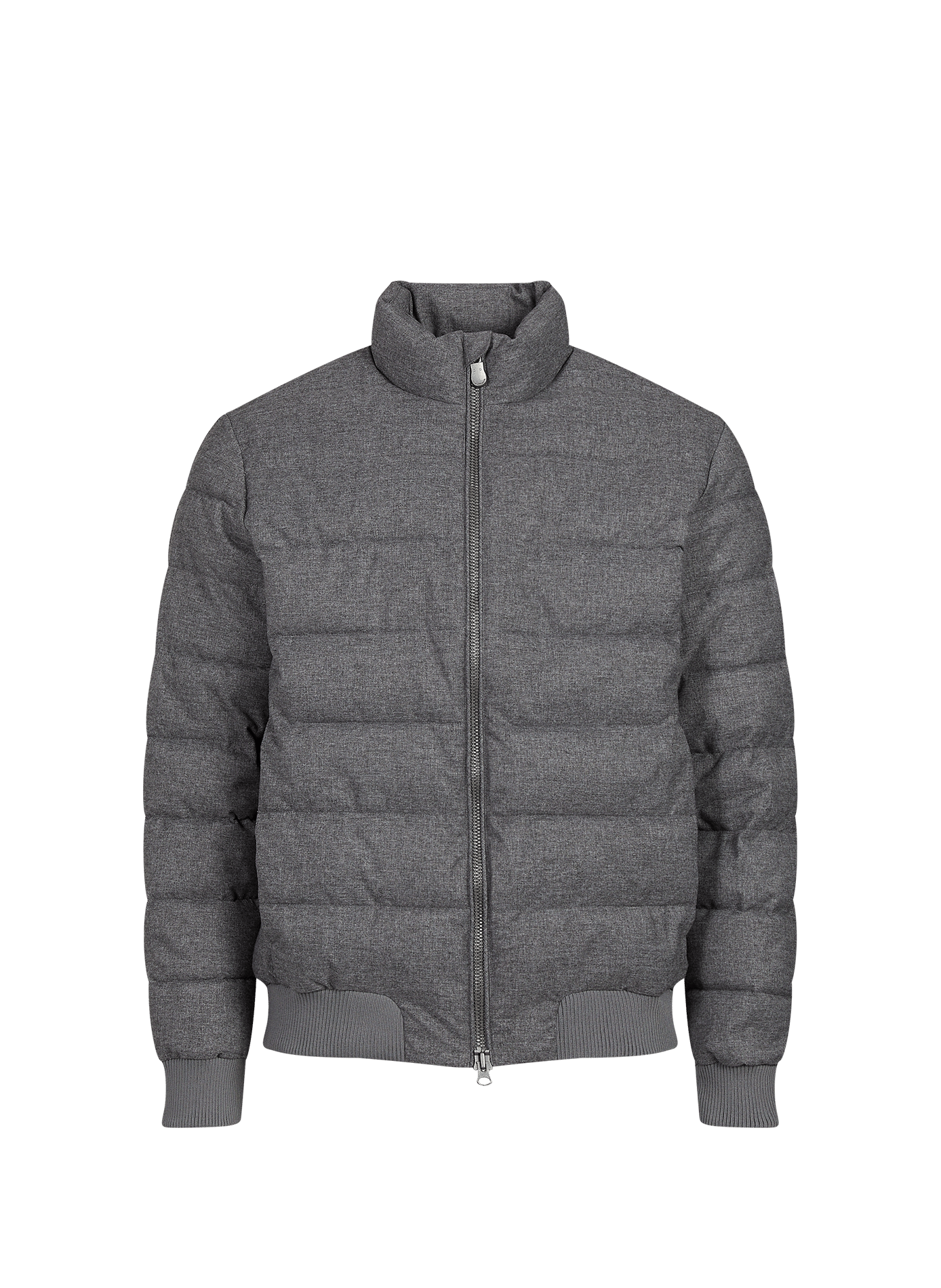 Padded puffer jacket with high collar SAVE THE DUCK Grey