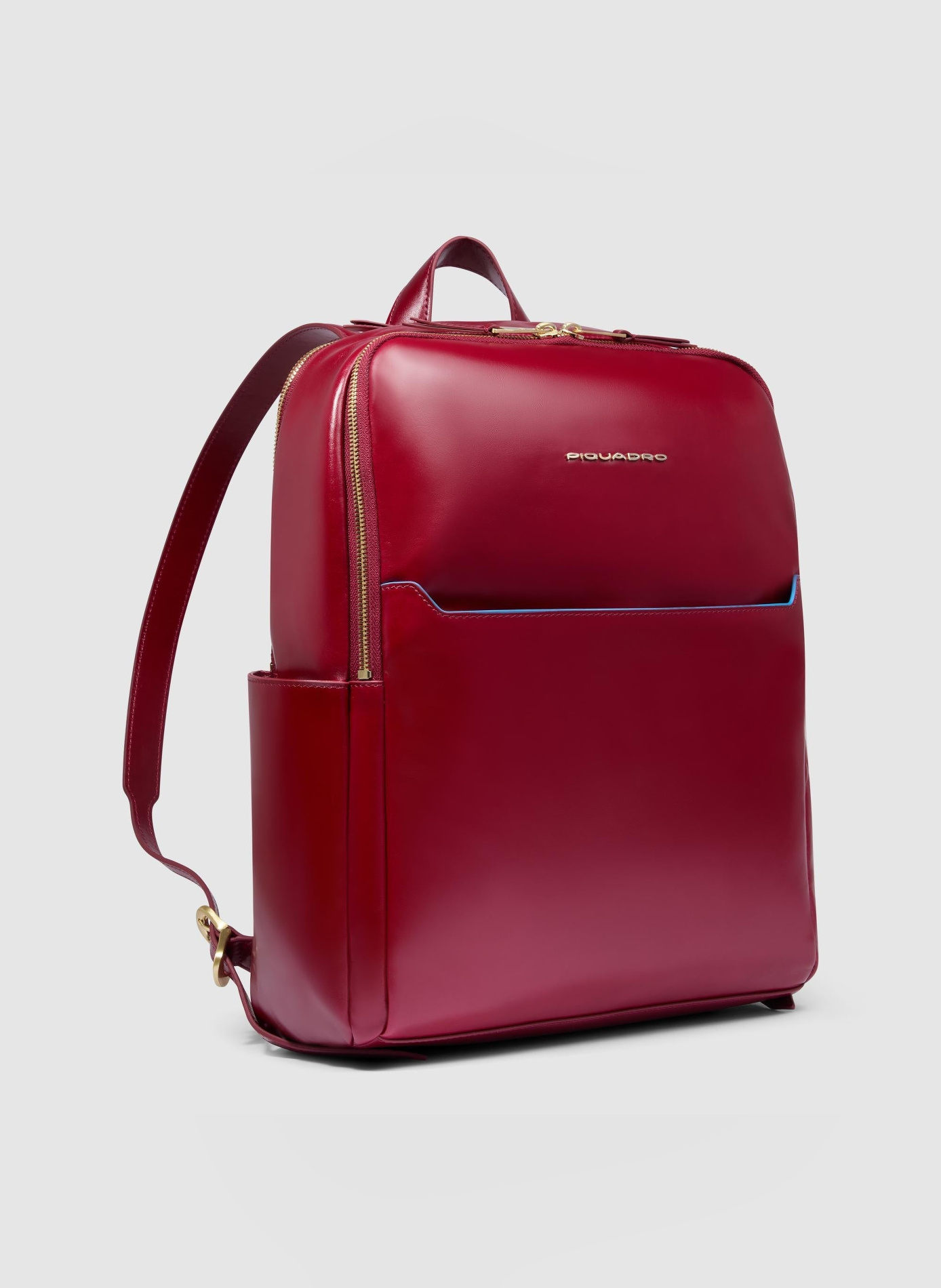 Dames rugzak voor 14" laptop PIQUADRO Rood