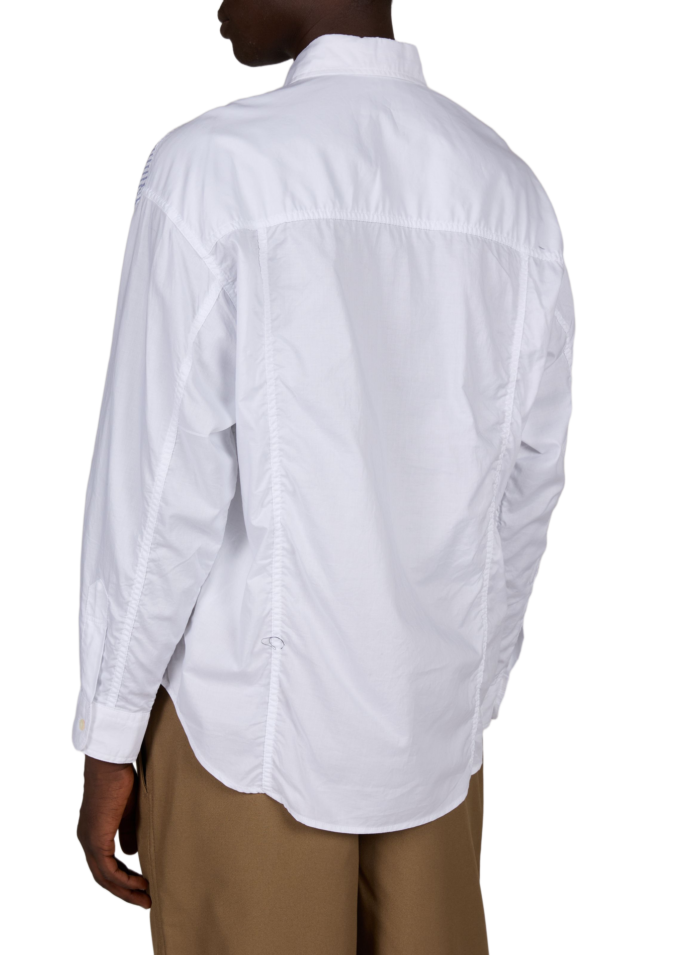 Straight Striped Cotton Shirt COMME DES GARCONS HOMME Multicolour