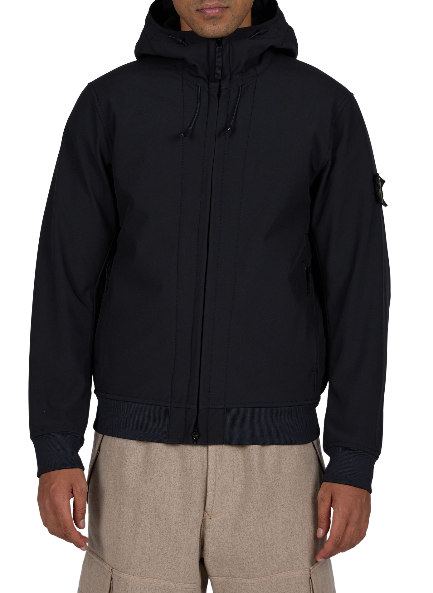Jacke Der echte Claude STONE ISLAND Schwarz
