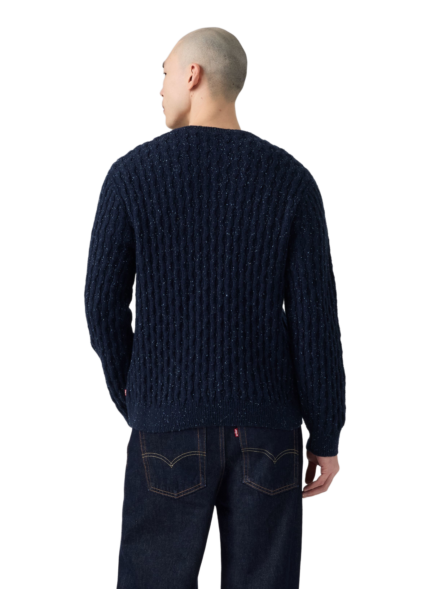 Rundhalsausschnitt-Pullover Presidio aus Wollmischung LEVI'S Blau