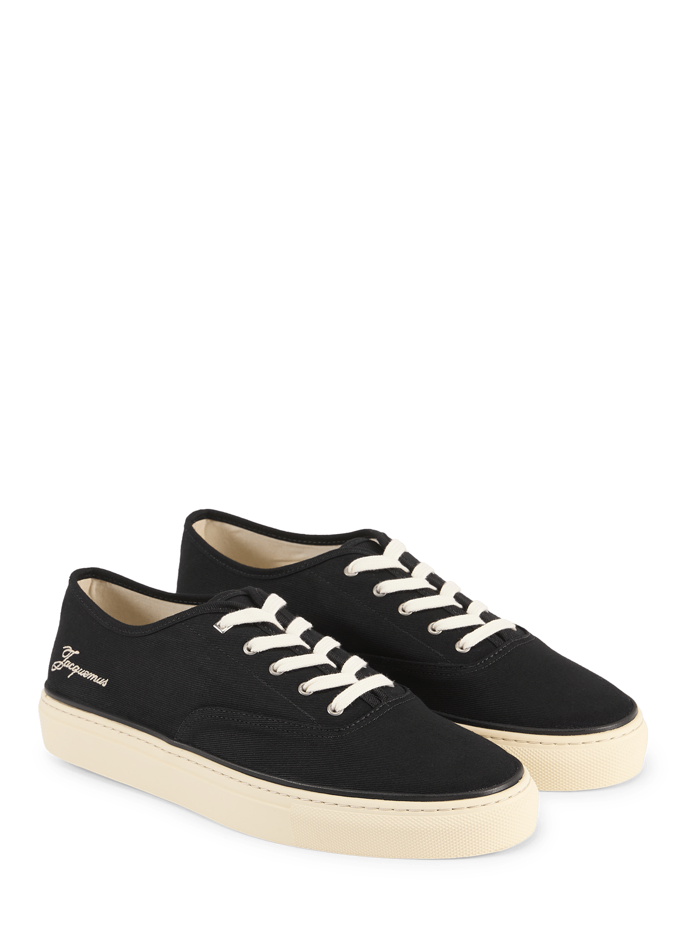 Die niedrigen Sneaker Féfé aus Baumwolle | Schwarz JACQUEMUS Herren
