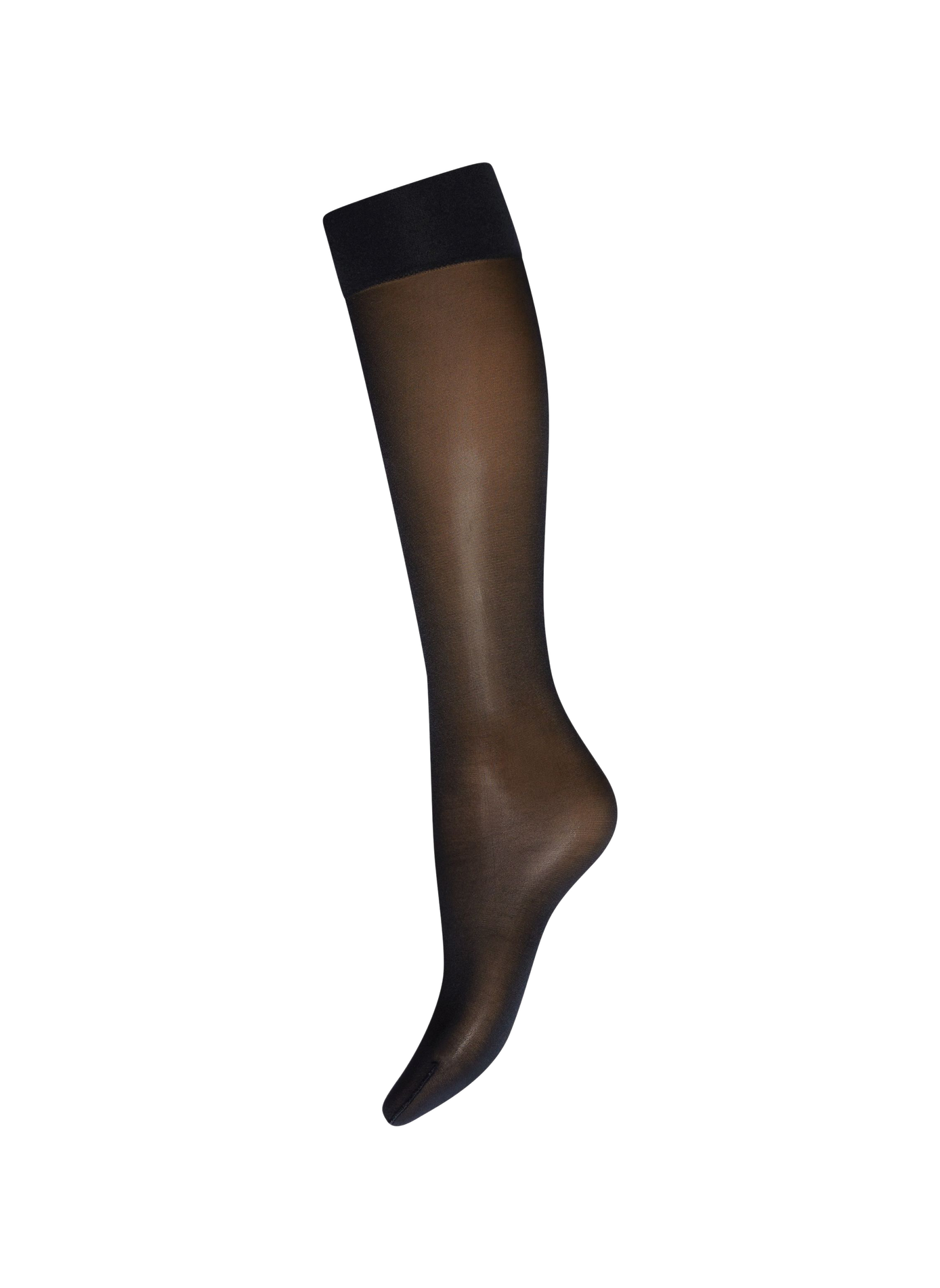 Satinierte Kniestrümpfe, 20 DEN WOLFORD Blau