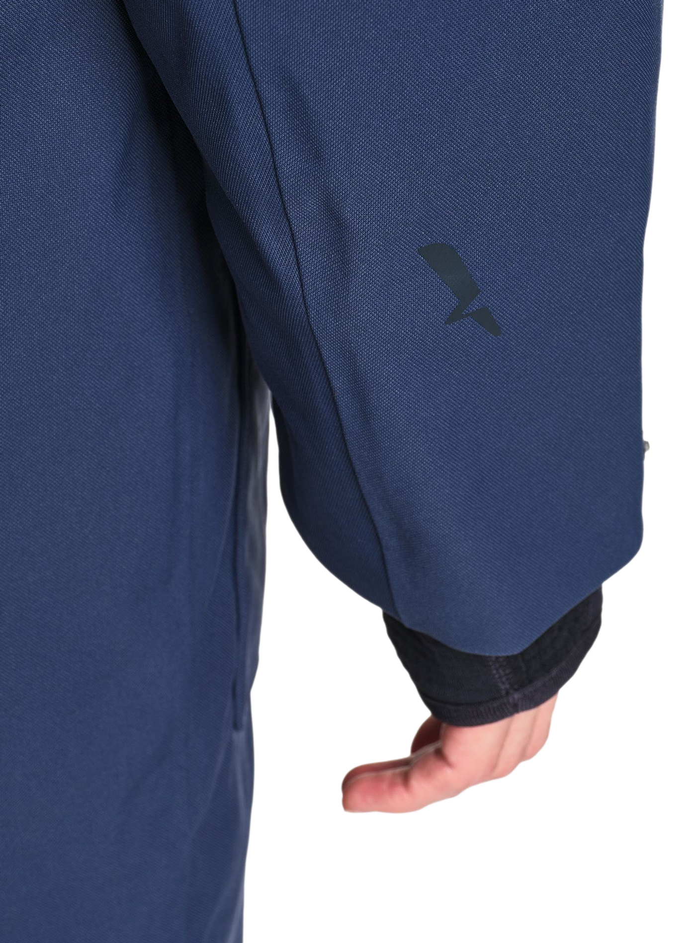 Parka droite à capuche AIGLE Bleu