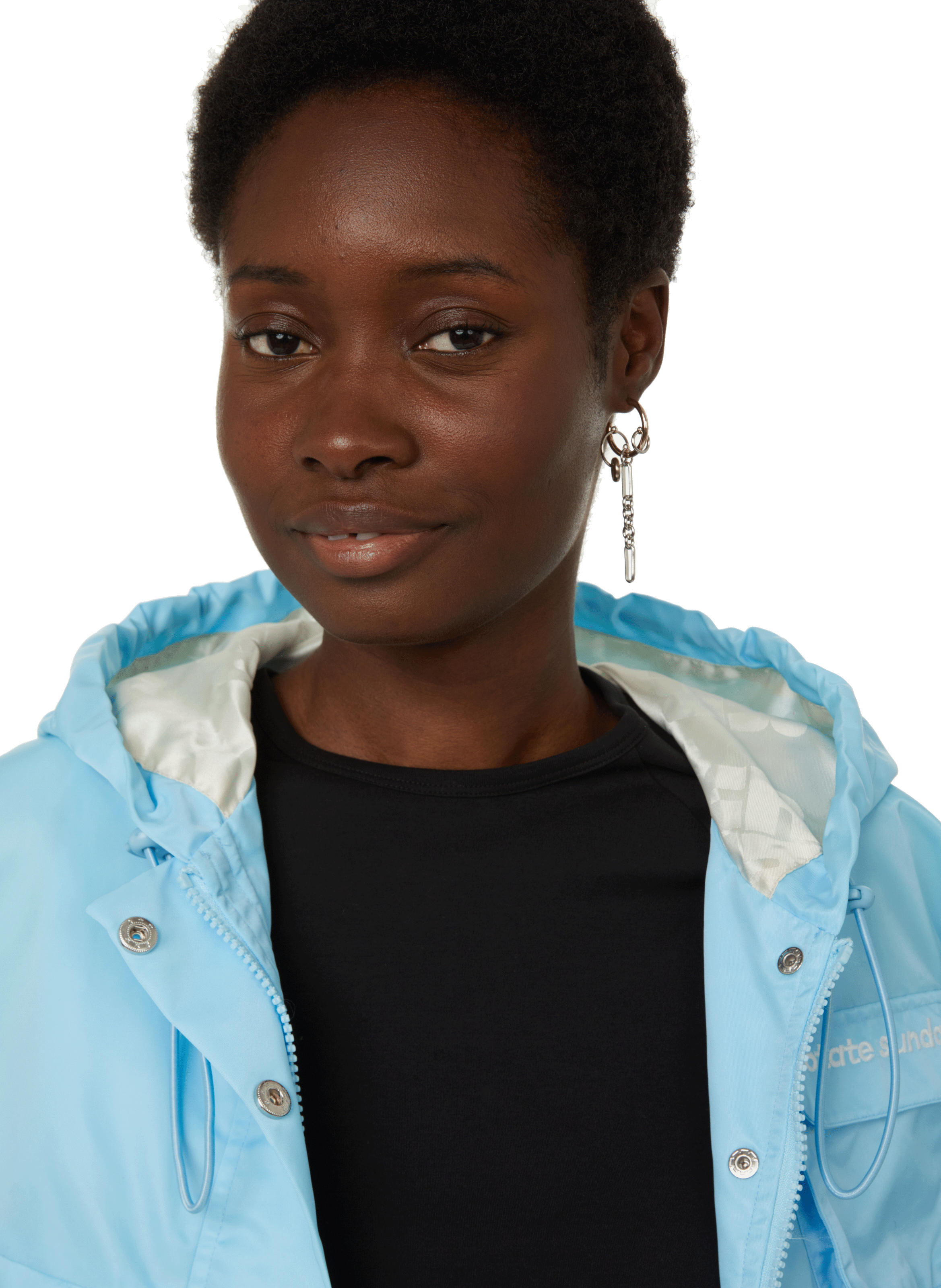 Boucles d'oreille Iris JUSTINE CLENQUET Multicolore