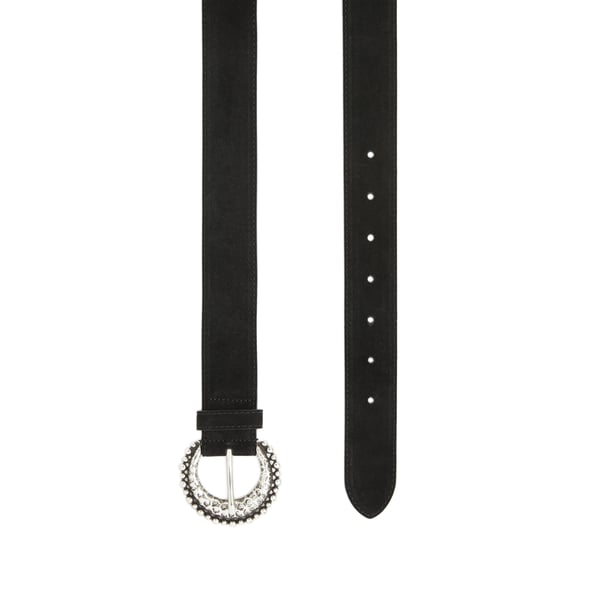 Saison 1865 Leather Belt In Black