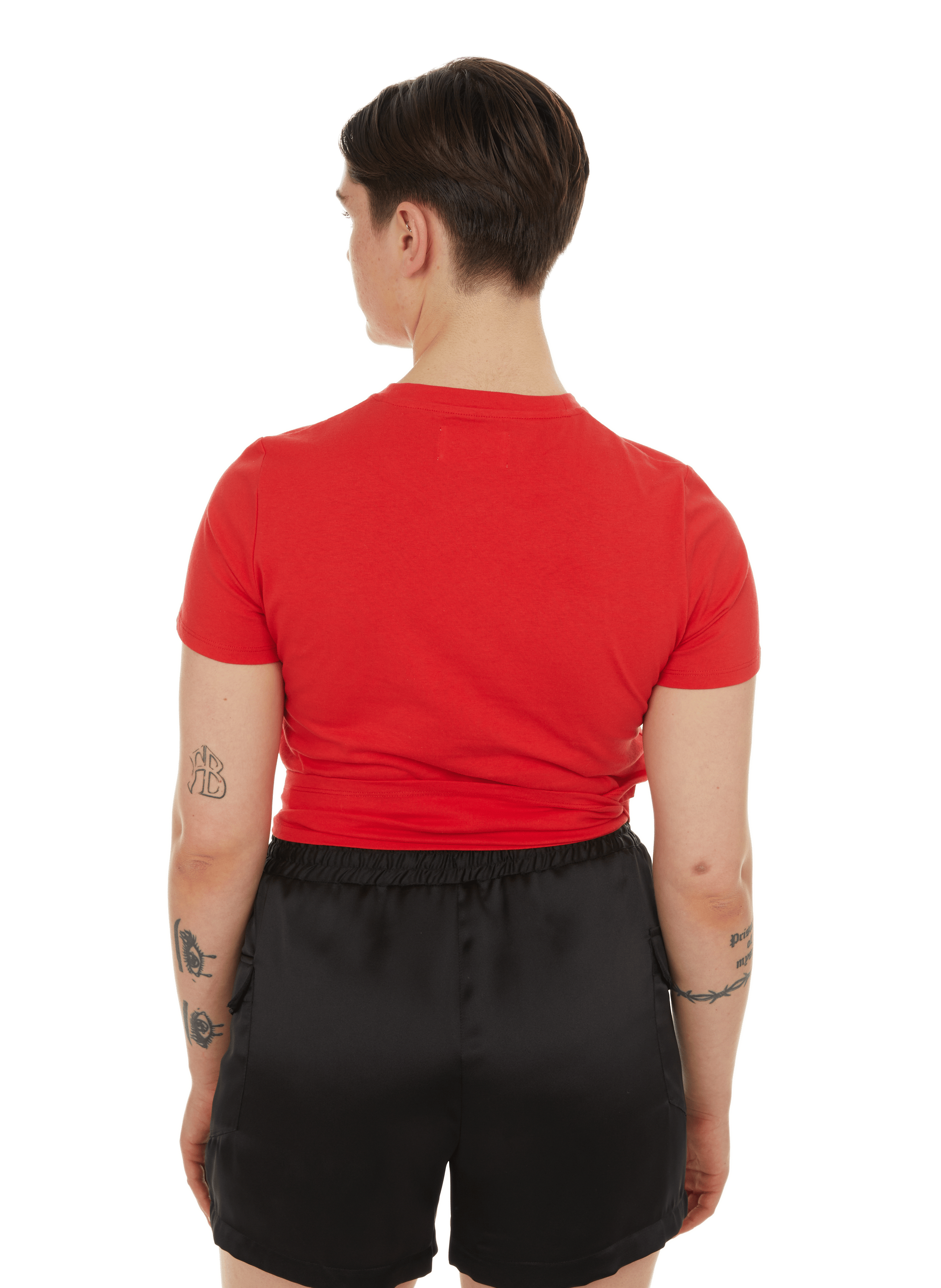 T-shirt à nouer au dos SAISON 1865 Rouge