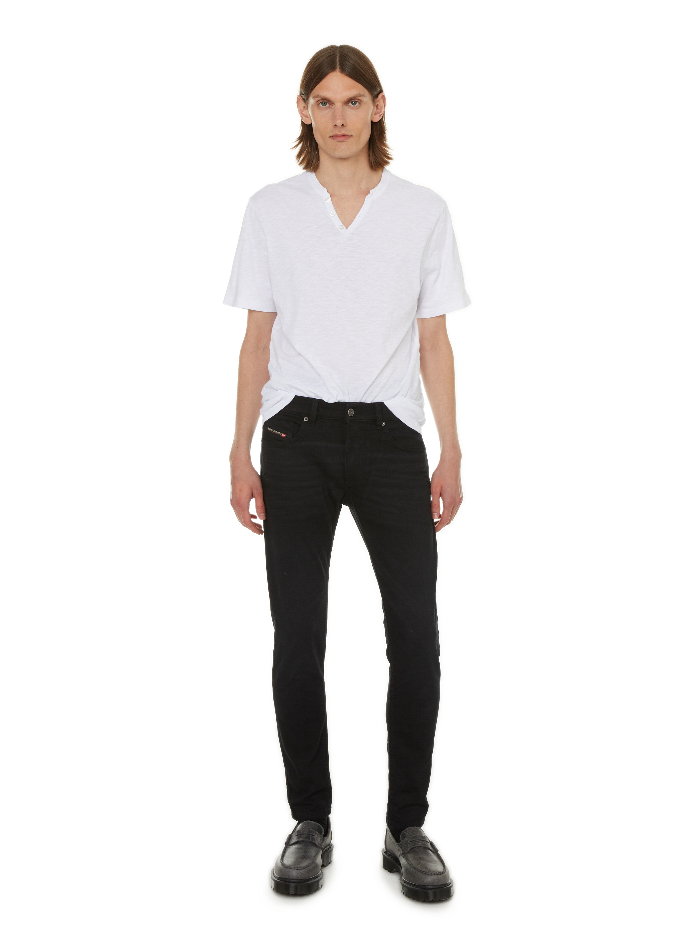 Jean slim DIESEL Gris