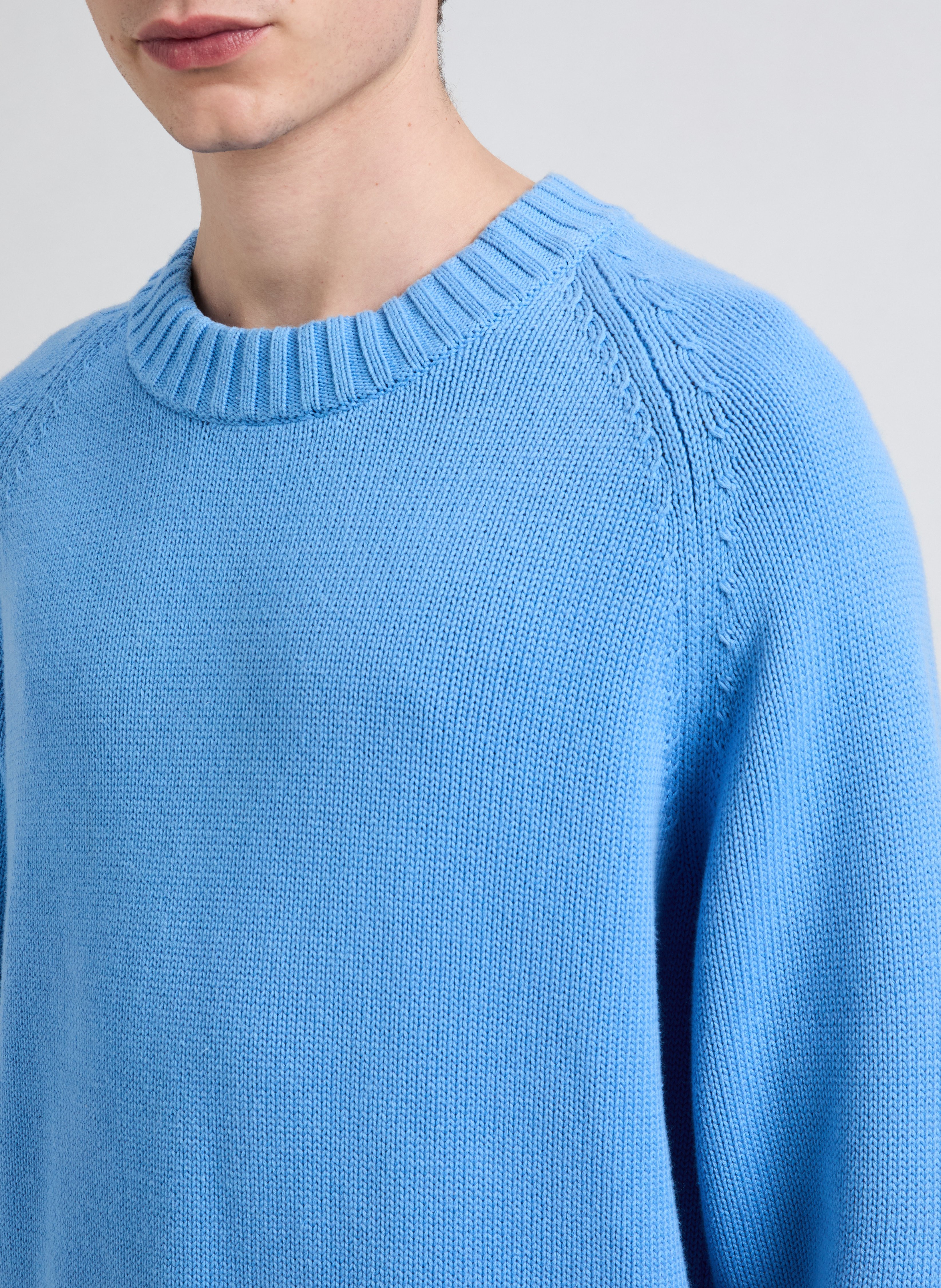 Pull en coton SAISON 1865 Bleu