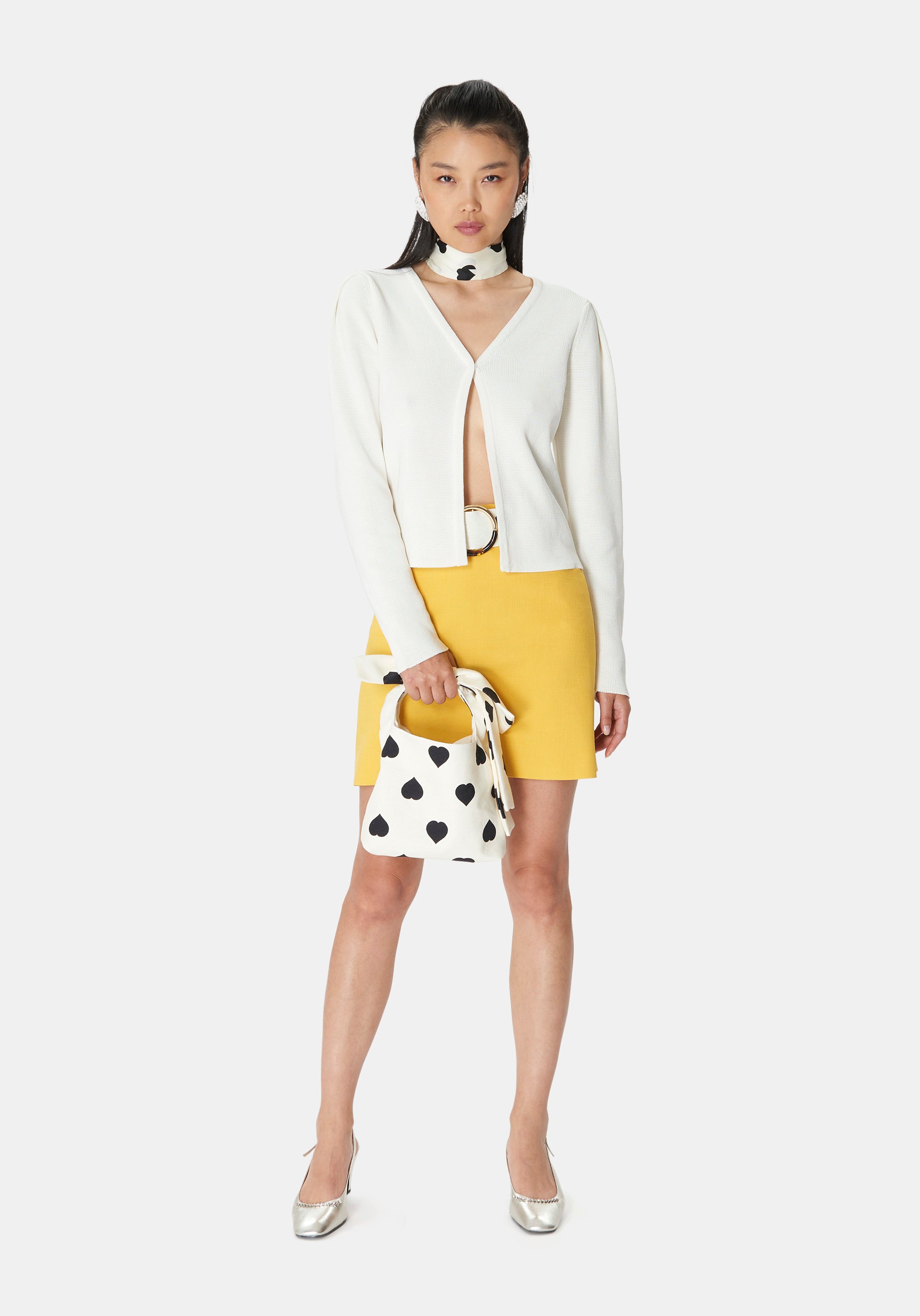 Gilet glenn TARA JARMON Blanc