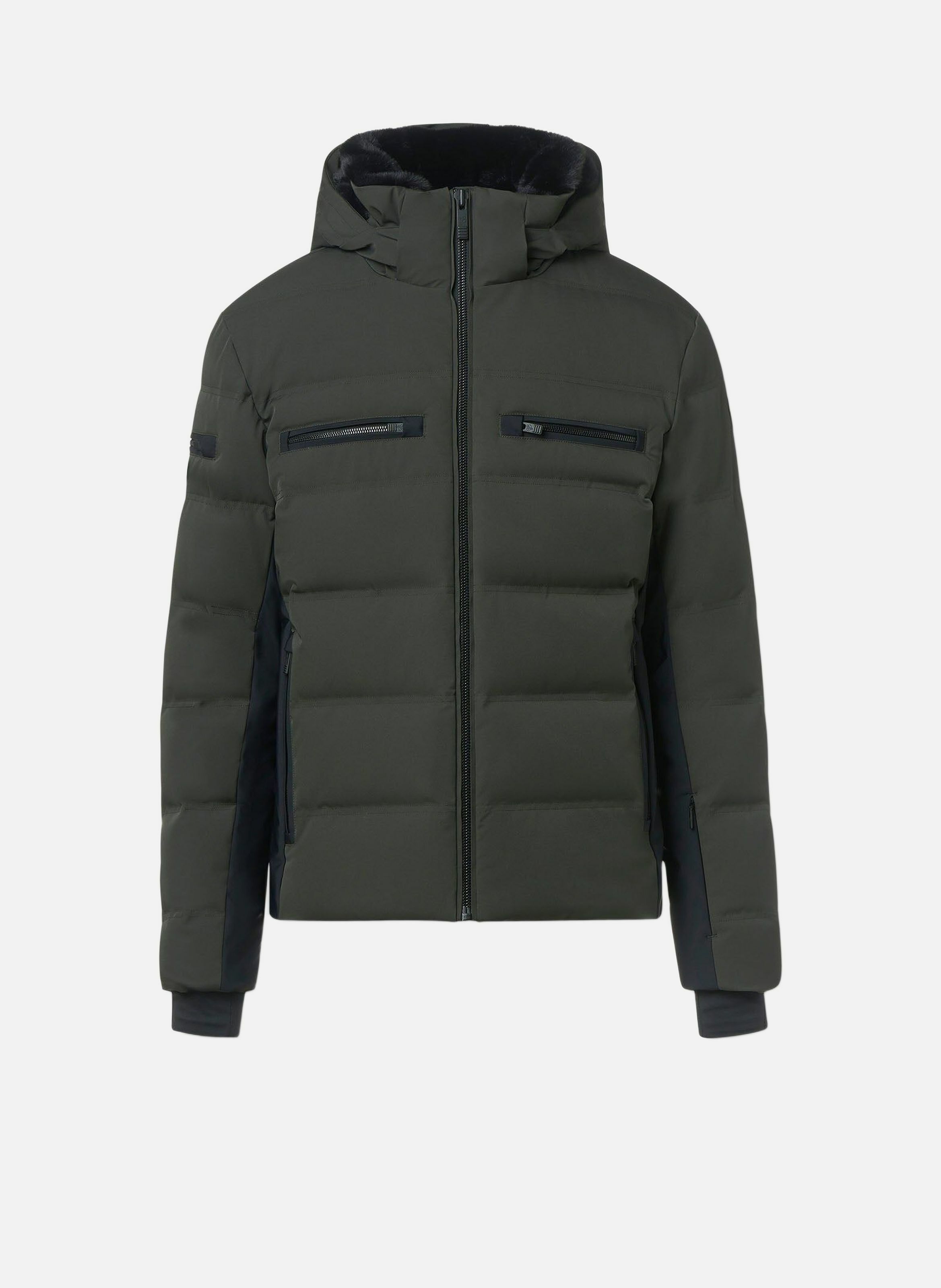 Veste de ski berlioz col montant coupe regular FUSALP Vert