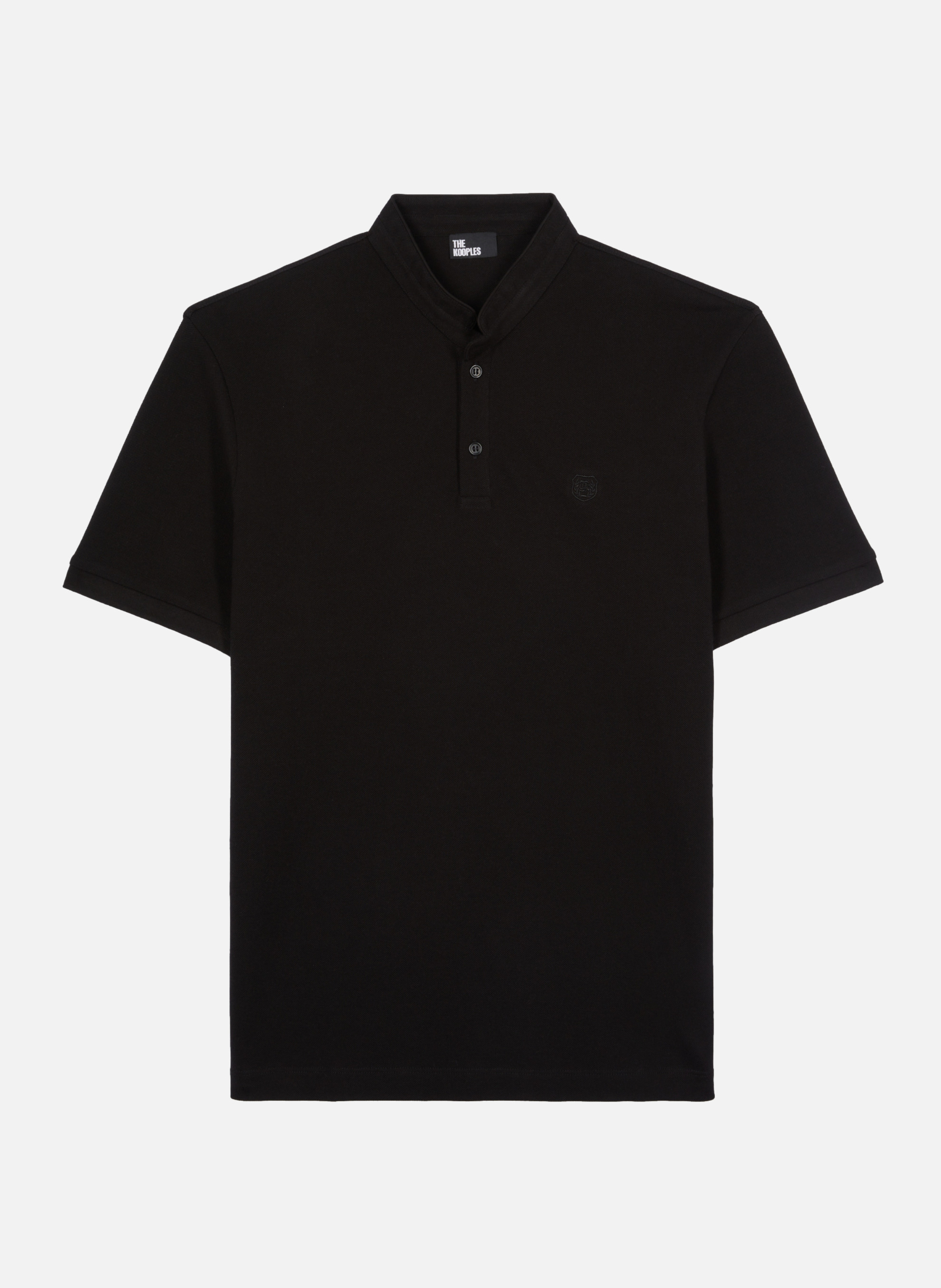 Polo en coton piqué THE KOOPLES Noir
