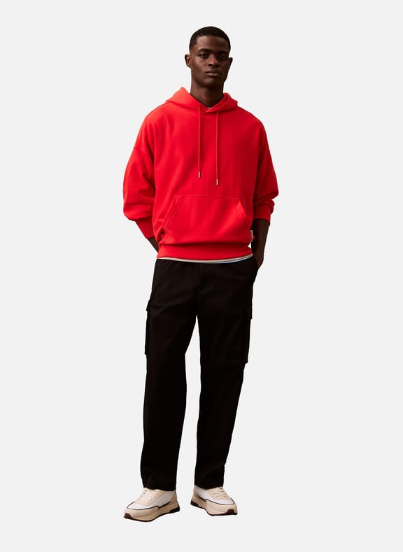 Cotton Cargo Pants Black by CALVIN KLEIN CALVIN KLEIN Cotton Cargo Pants Black
