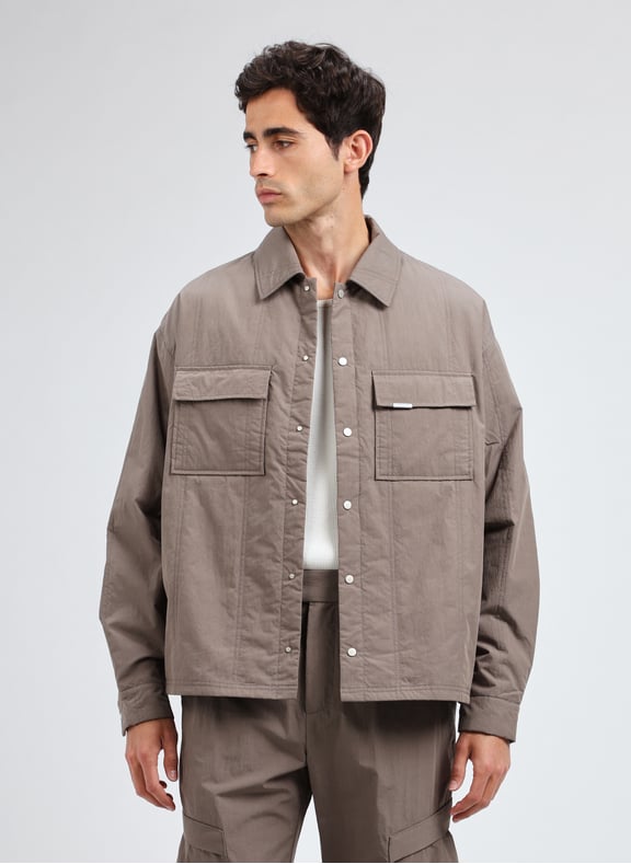 Veste en coton mélangé Gris by REPRESENT REPRESENT Veste en coton mélangé Gris