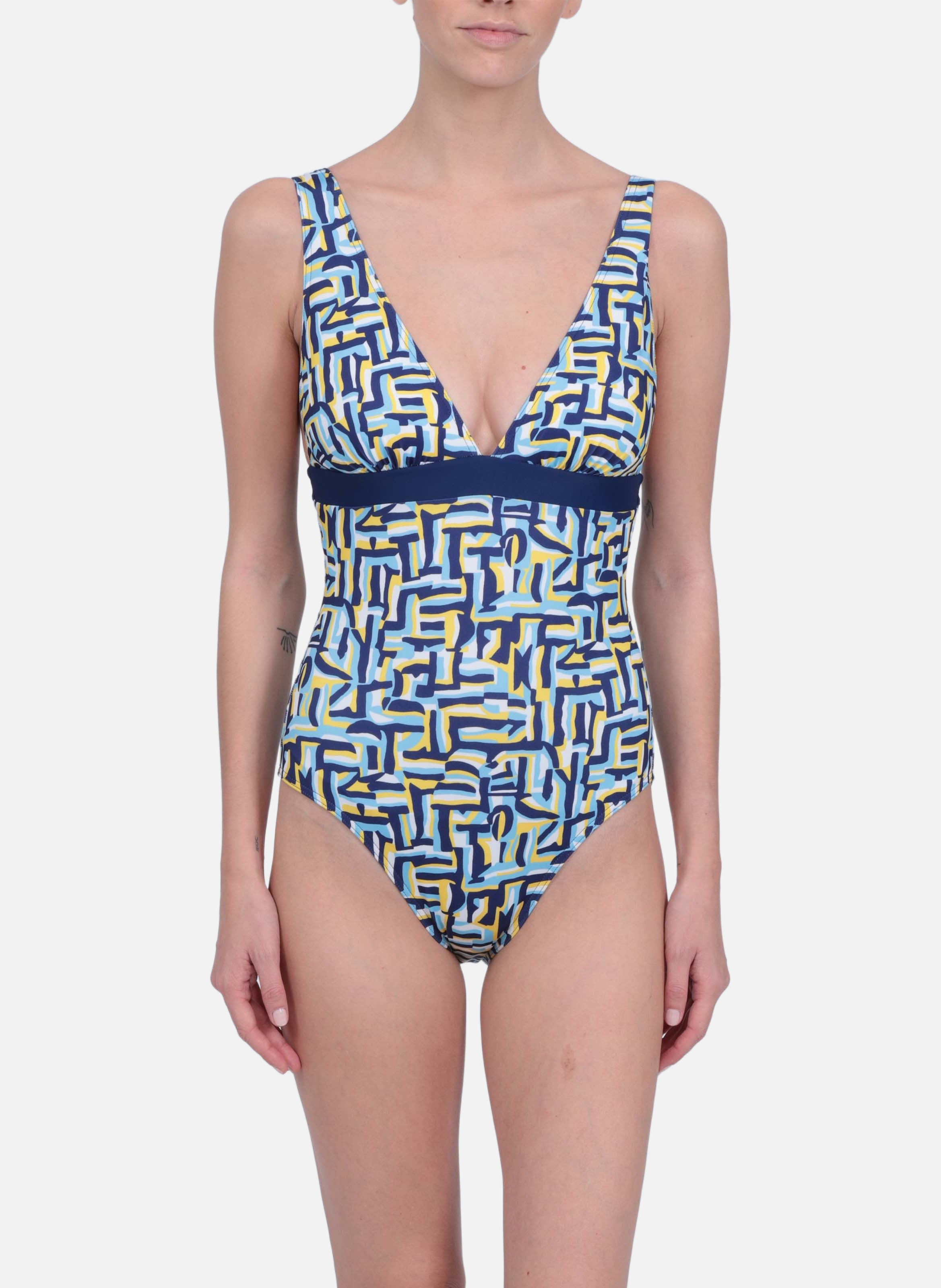Maillot de bain une pièce   minos GILI'S Multicolore