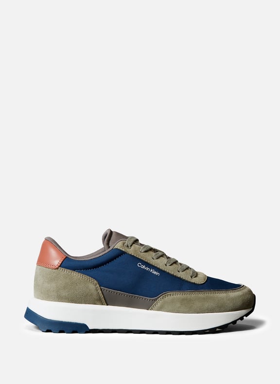 Leather sneakers Multicolour by CALVIN KLEIN CALVIN KLEIN Leather sneakers Multicolour