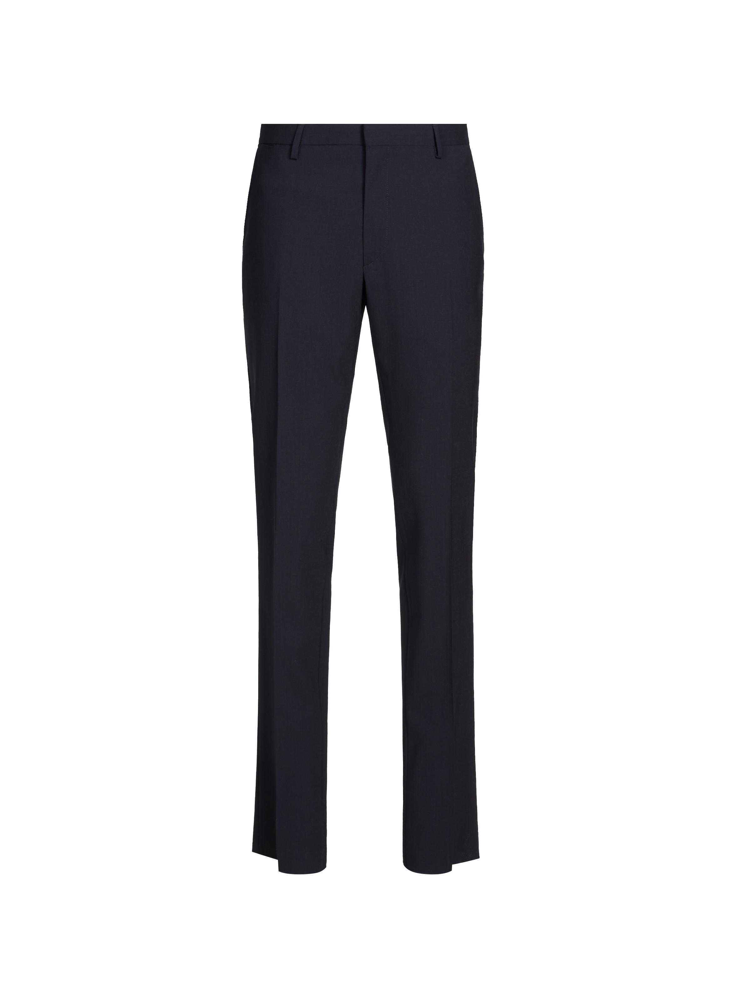 Bedford slim-fit cotton trousers AU PRINTEMPS PARIS Blue