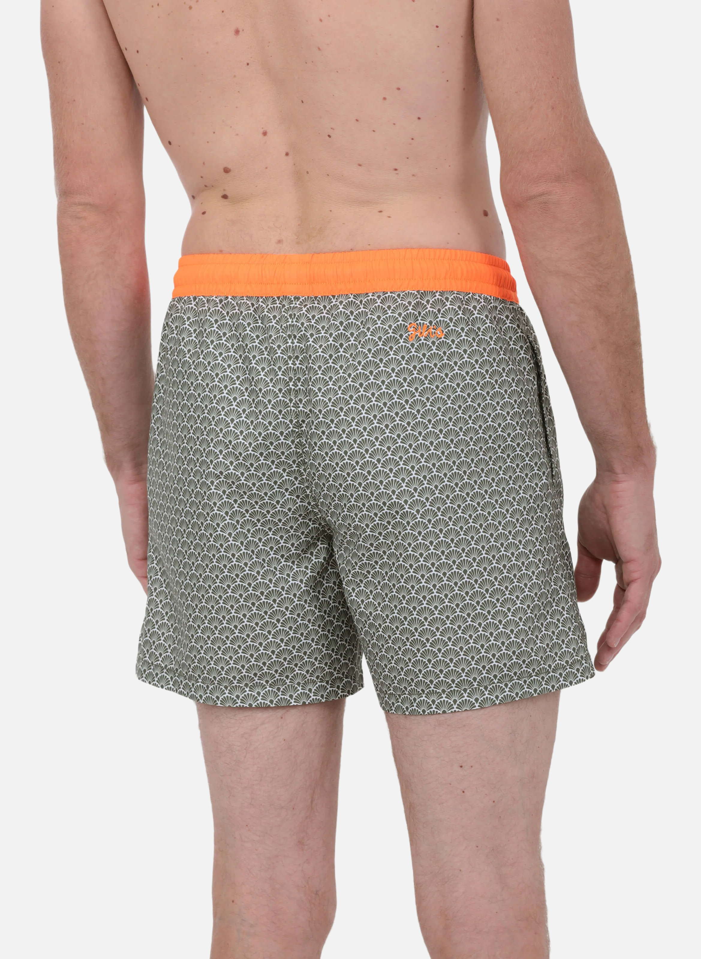 Short de bain   kaki nagoya GILI'S Vert