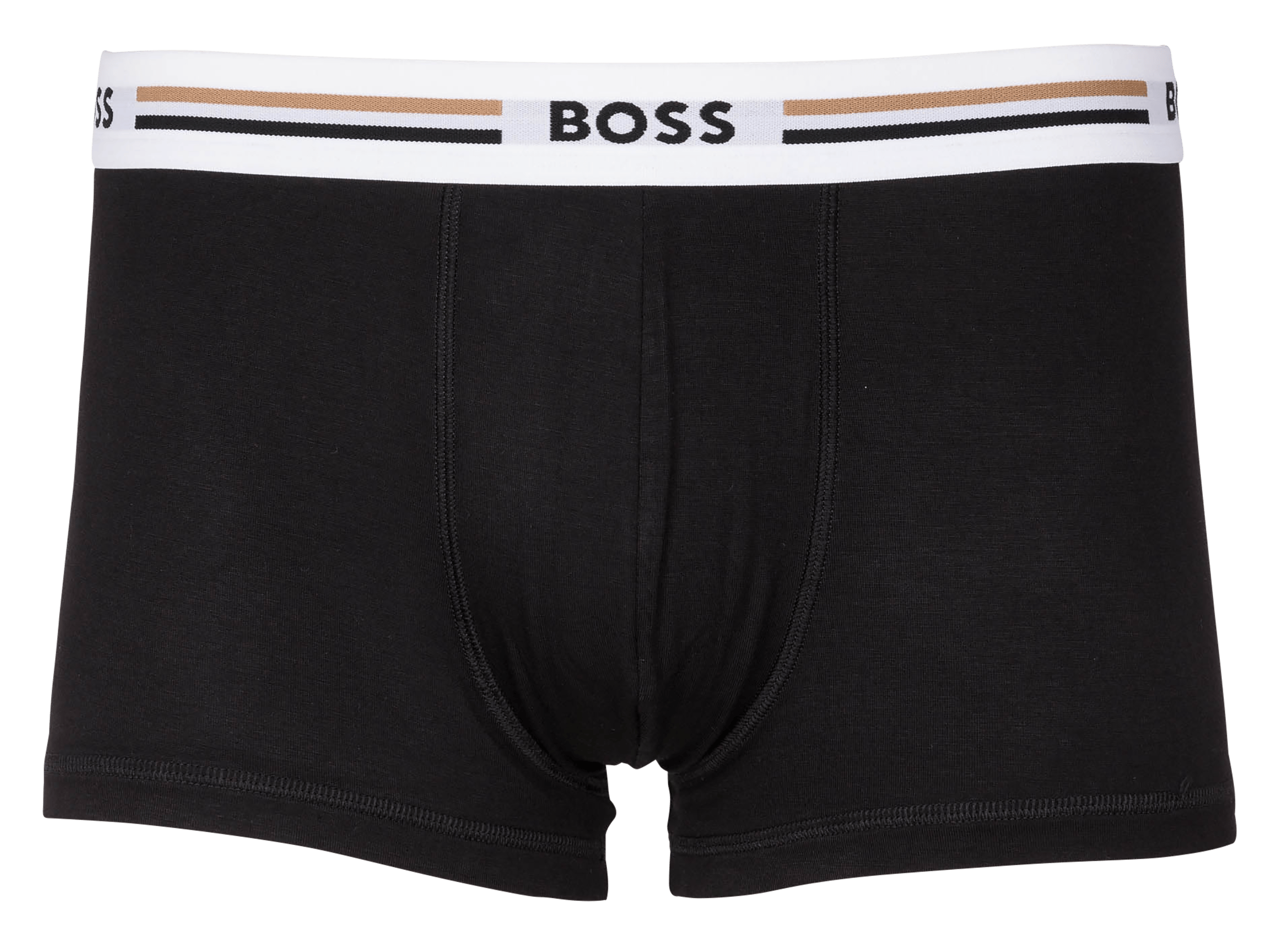 Lot de trois boxer coupe normale BOSS Noir