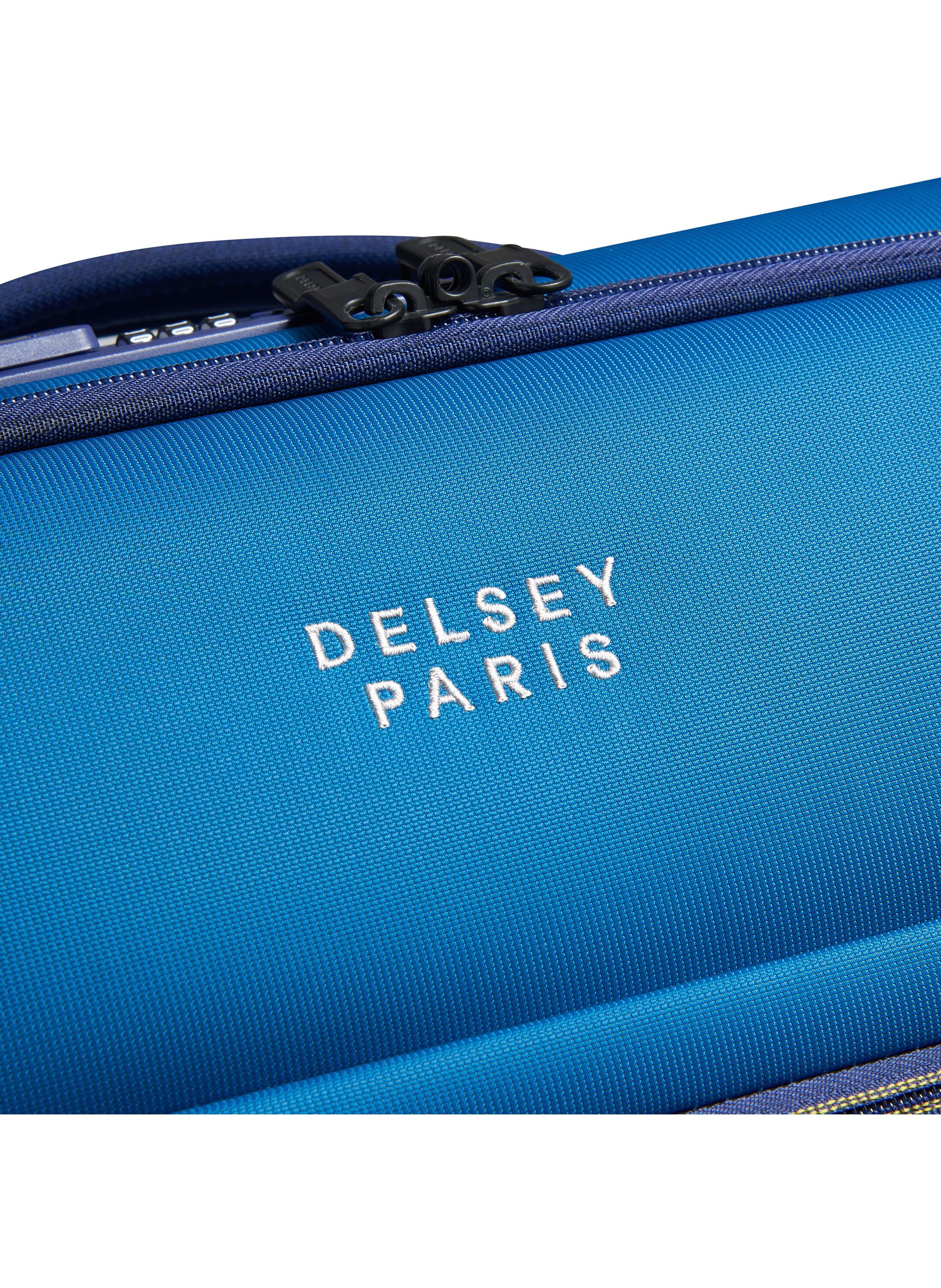 Valise cabine souple taille s - brochant 3 DELSEY PARIS Bleu