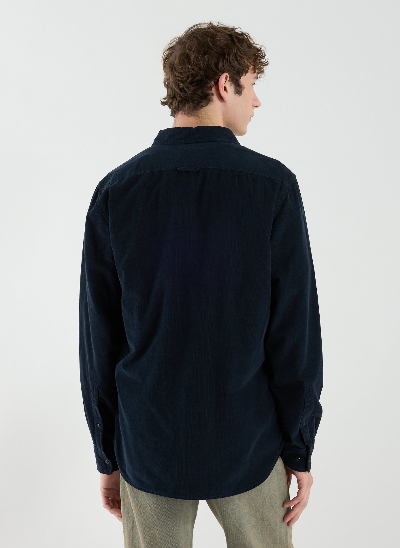 Chemise en velours côtelé  WOOLRICH Bleu
