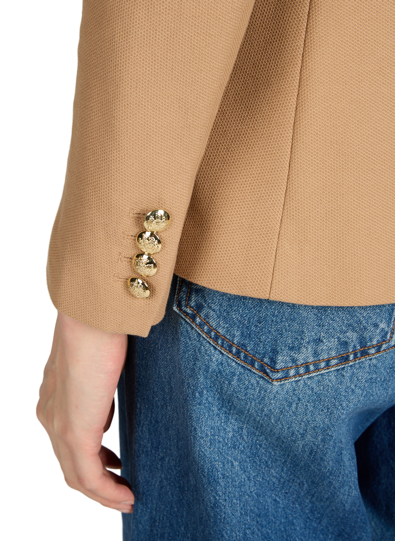 Cotton Blazer LAUREN Beige