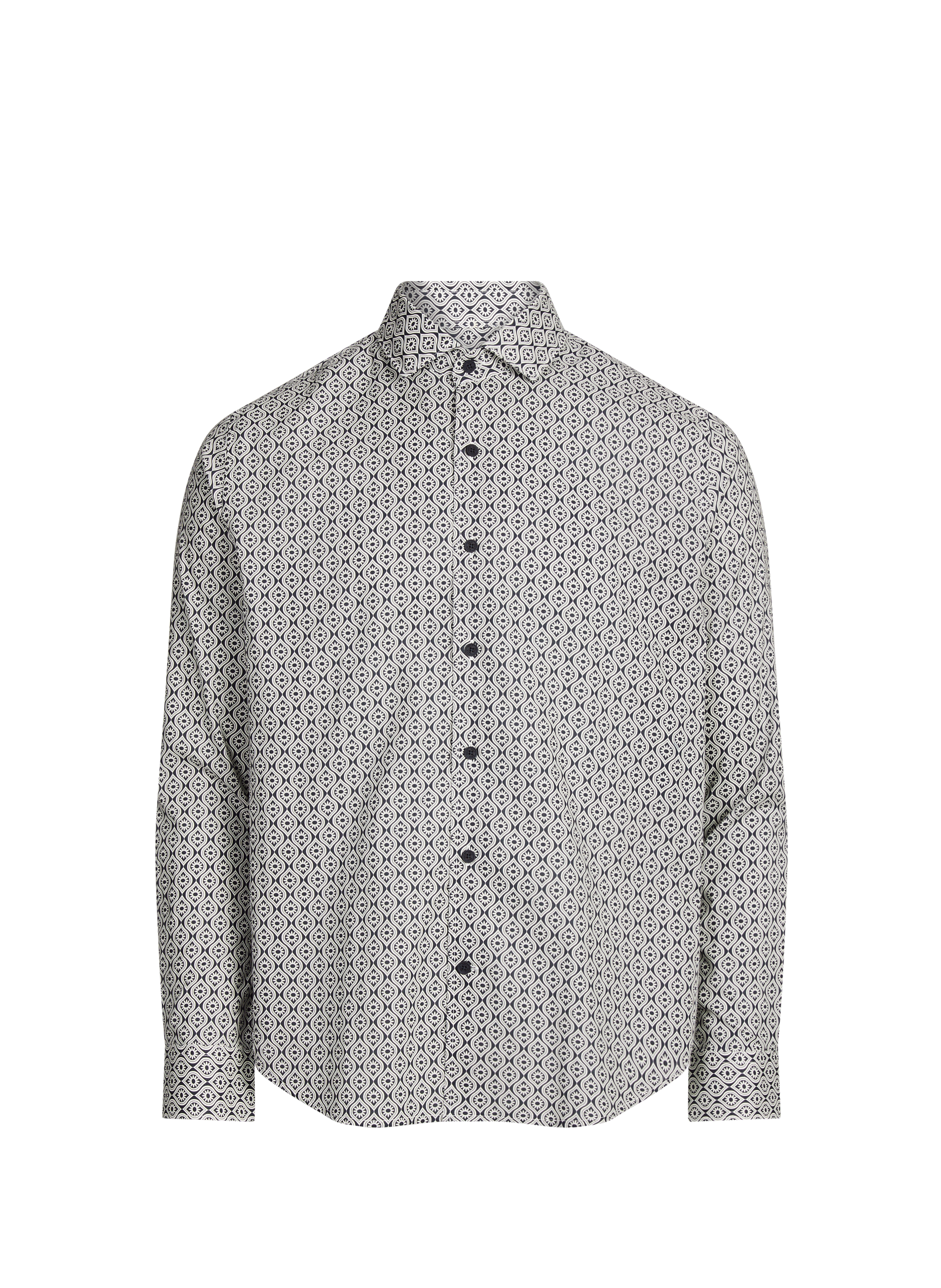 Chemise à imprimé en coton 1789 CALA Bleu