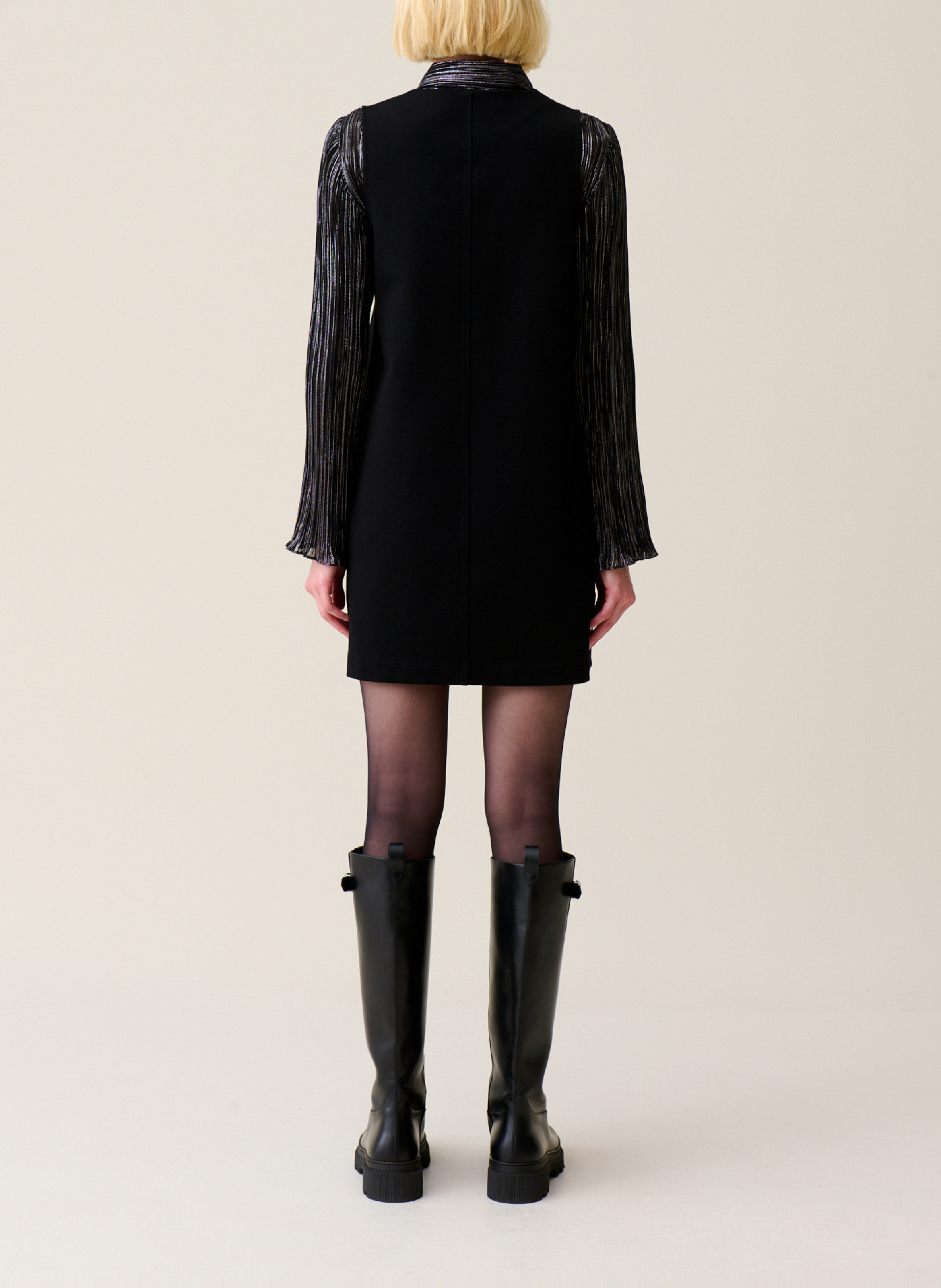 Robe courte sans manches CLAUDIE PIERLOT Noir