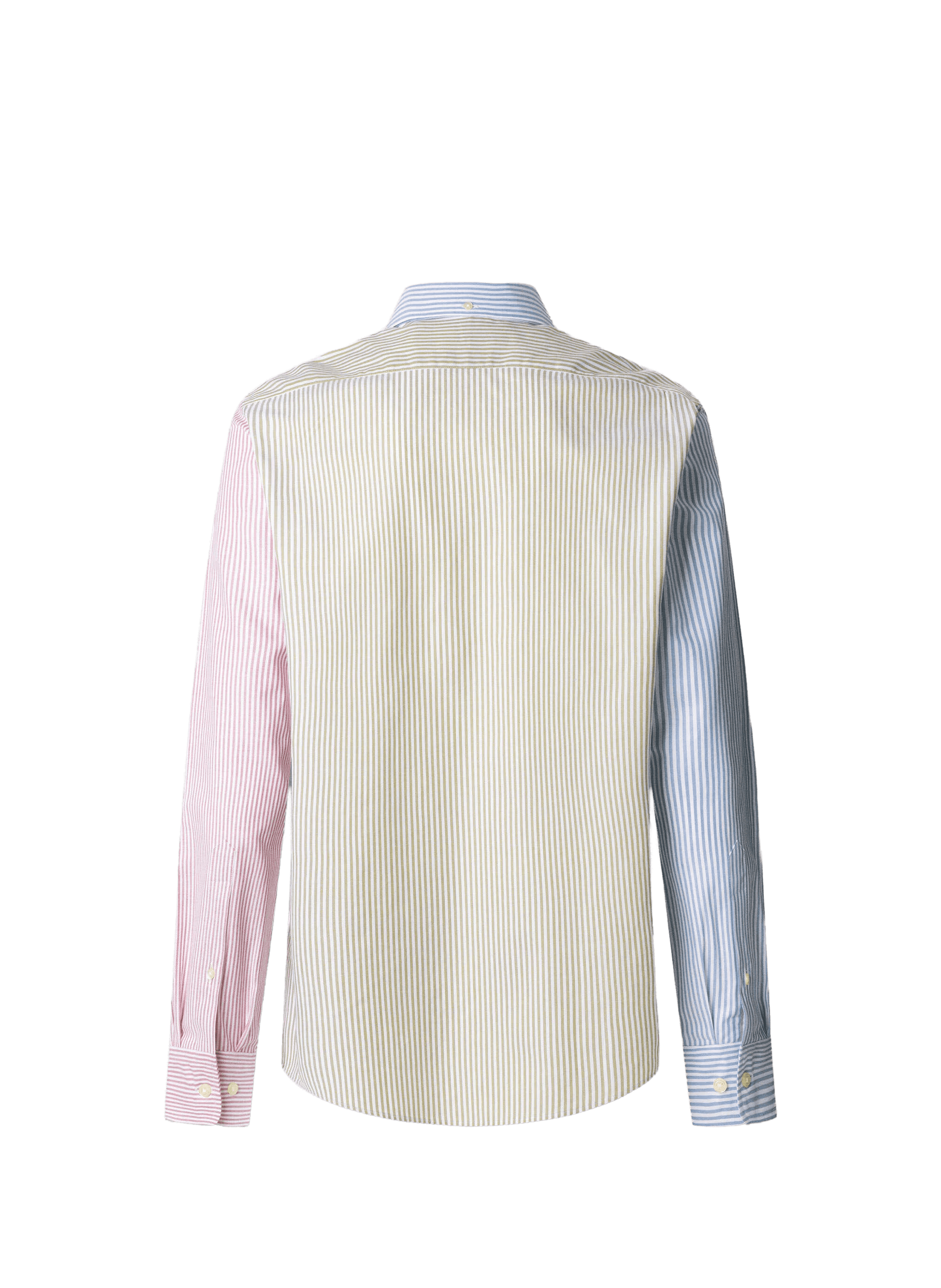 Striped cotton shirt FACONNABLE Red