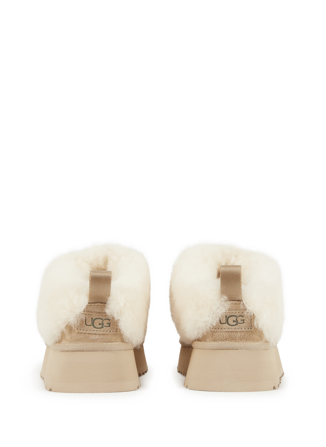 Tazzelle mixed leather slippers UGG Beige