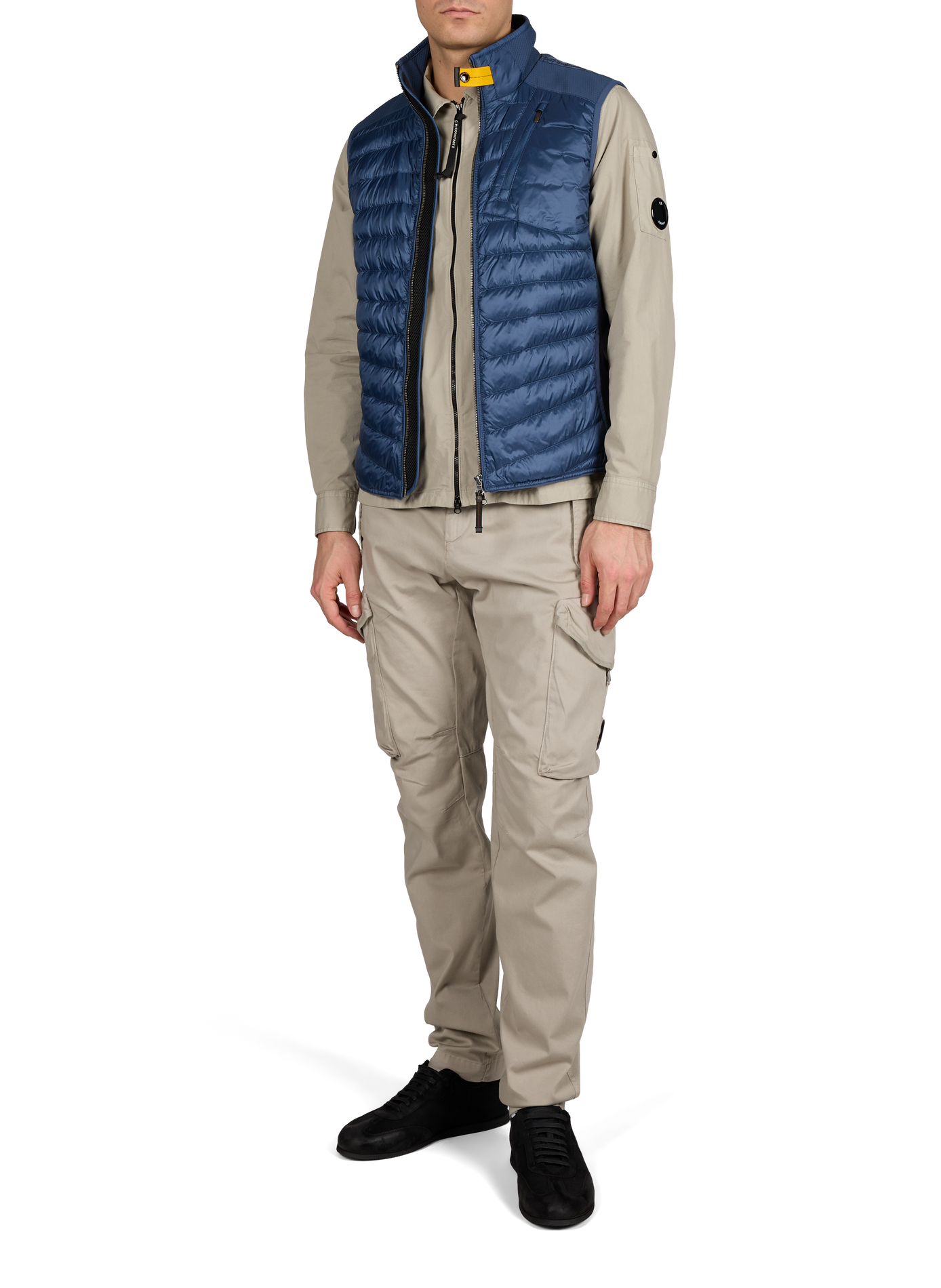 Cotton blend cargo pants CP COMPANY Beige