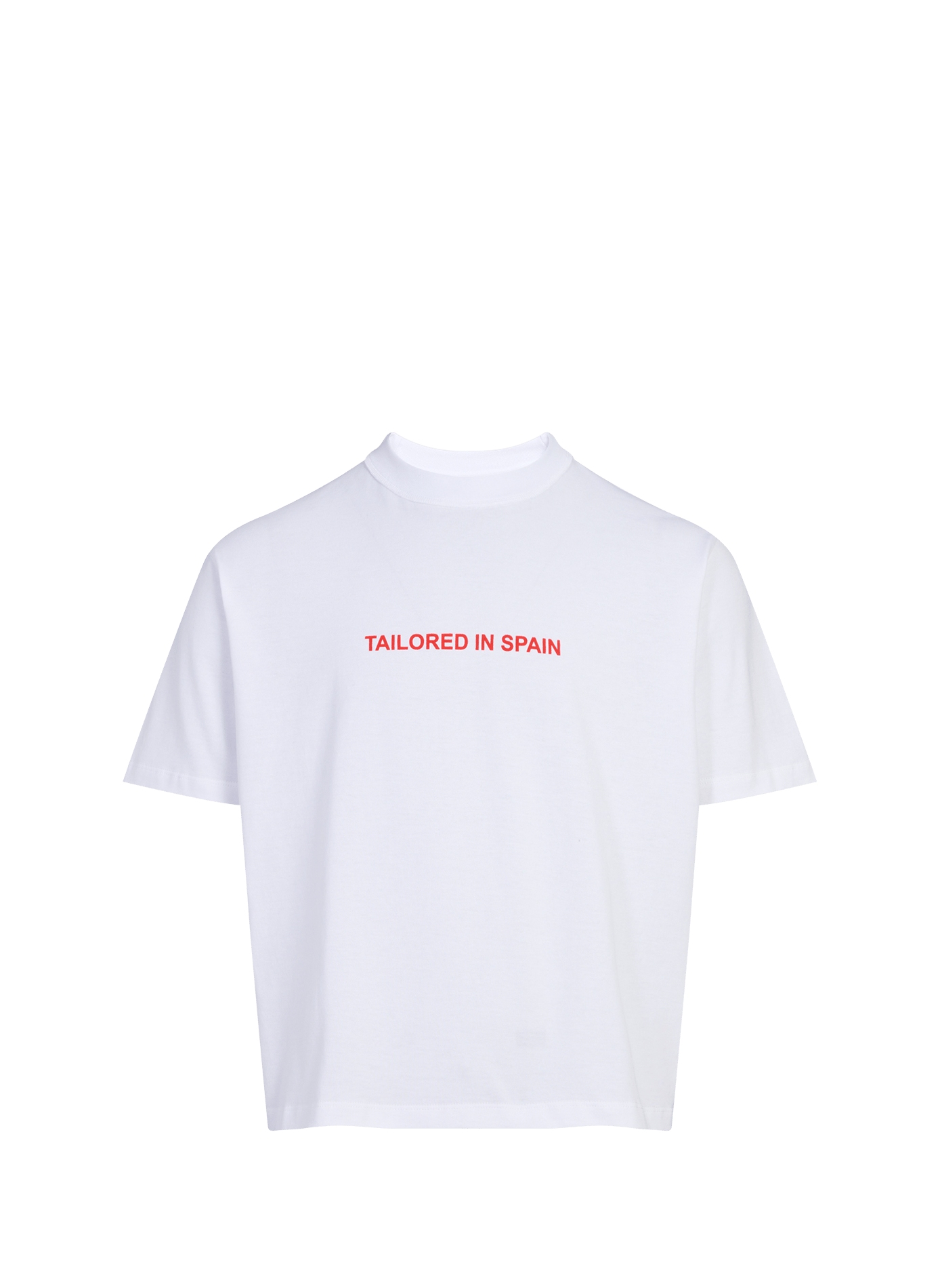 Cotton round-neck T-shirt SONIA CARRASCO White