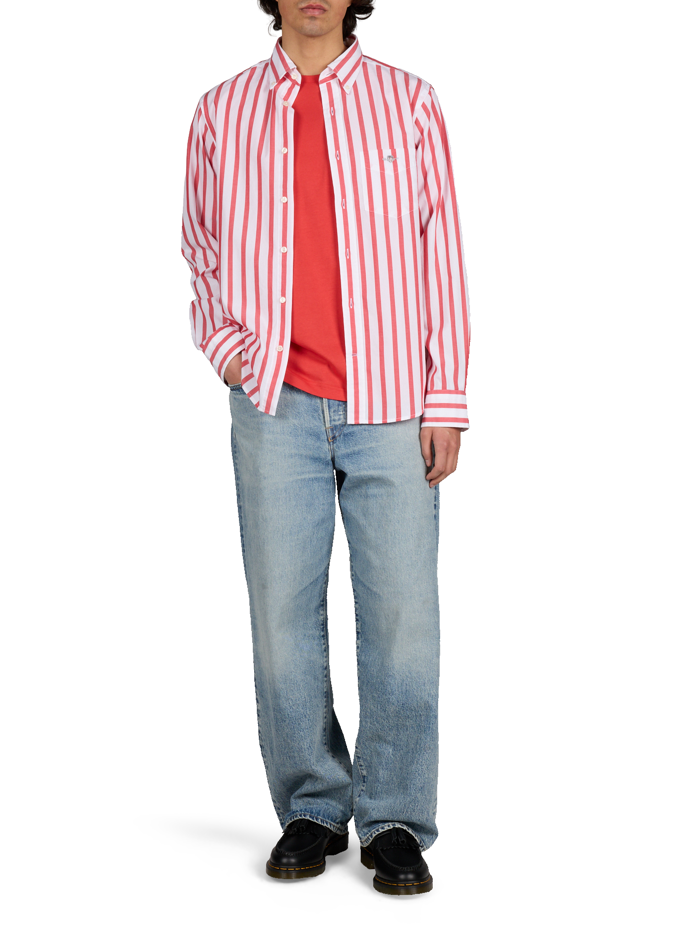 Smooth leather Adrian loafers DR. MARTENS Black