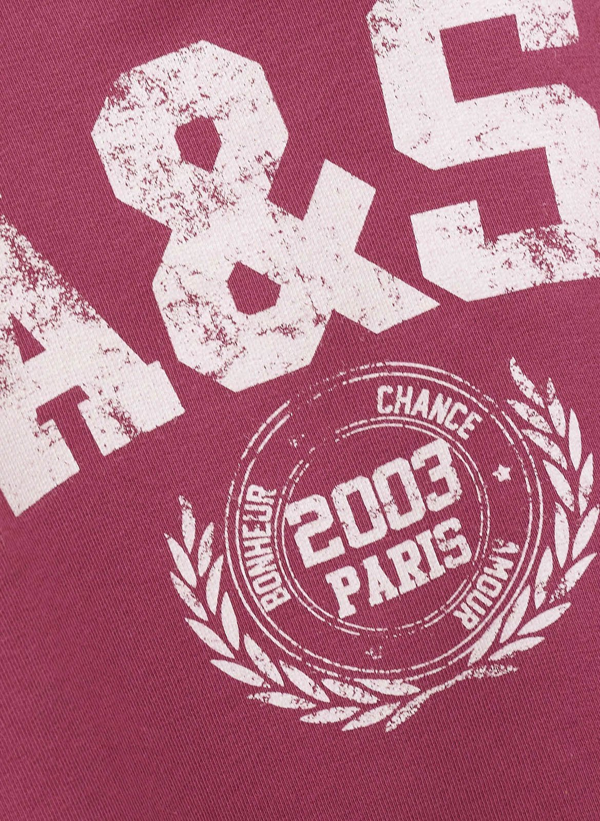 Sweat imprimé en coton beata BA&SH Rose