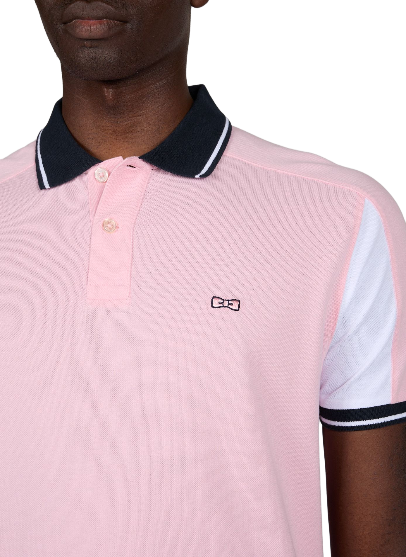 Cotton polo shirt EDEN PARK Pink