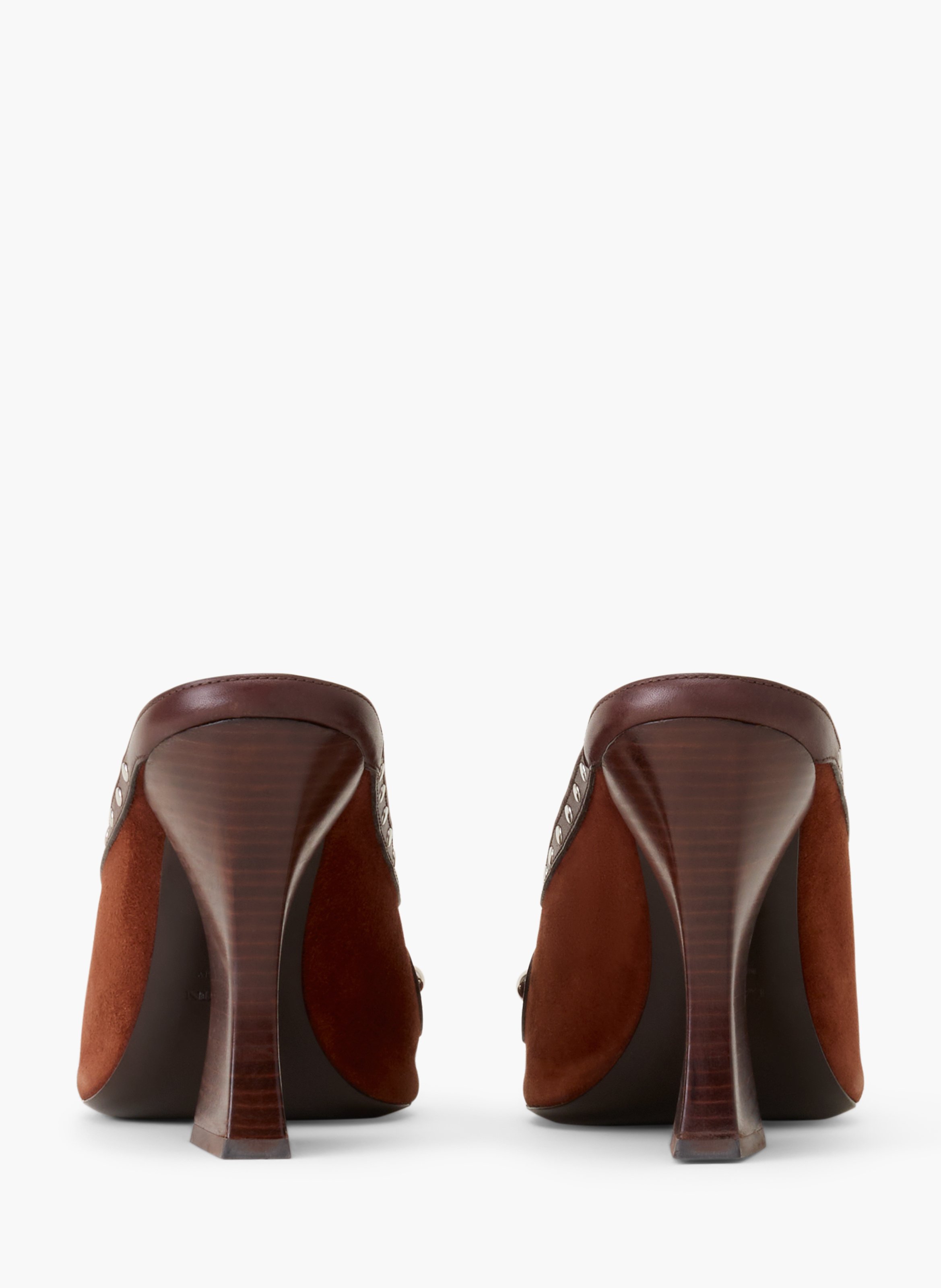 Mule a talon eclipse arch LANVIN Marron