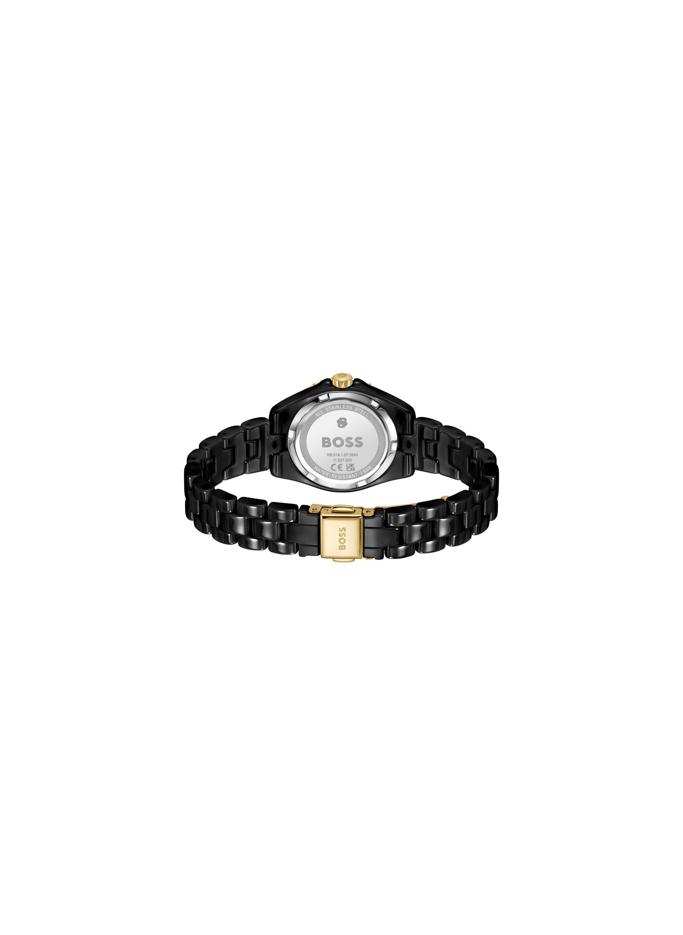 Montre quartz Sage Acqua Ceramic en céramique BOSS MONTRES Noir