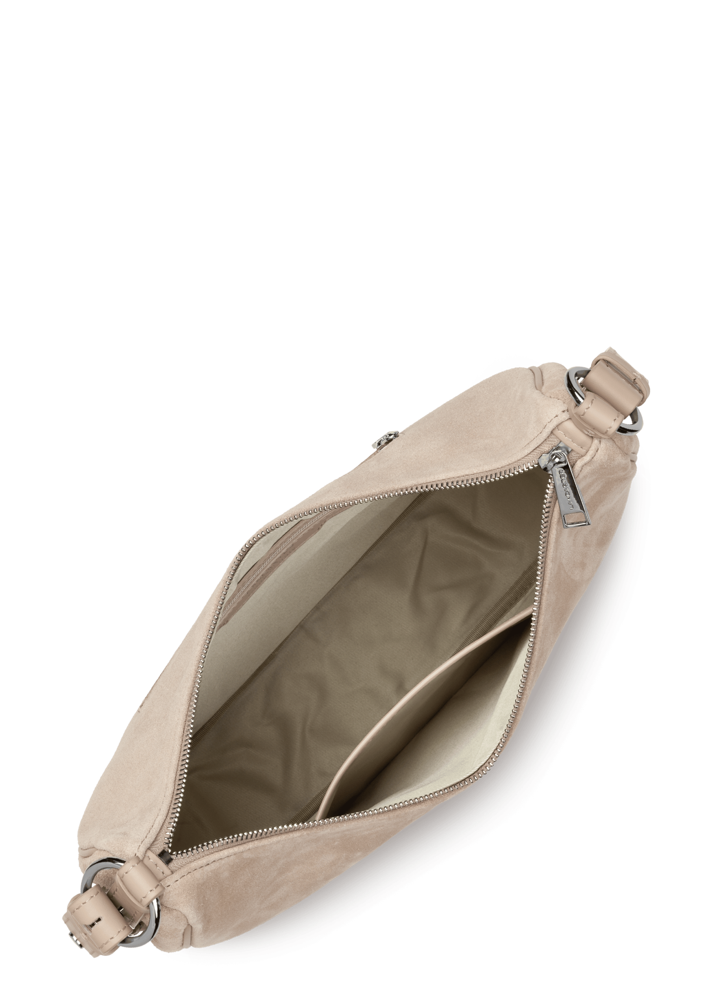 Large shoulder bag - suède LANCASTER Beige