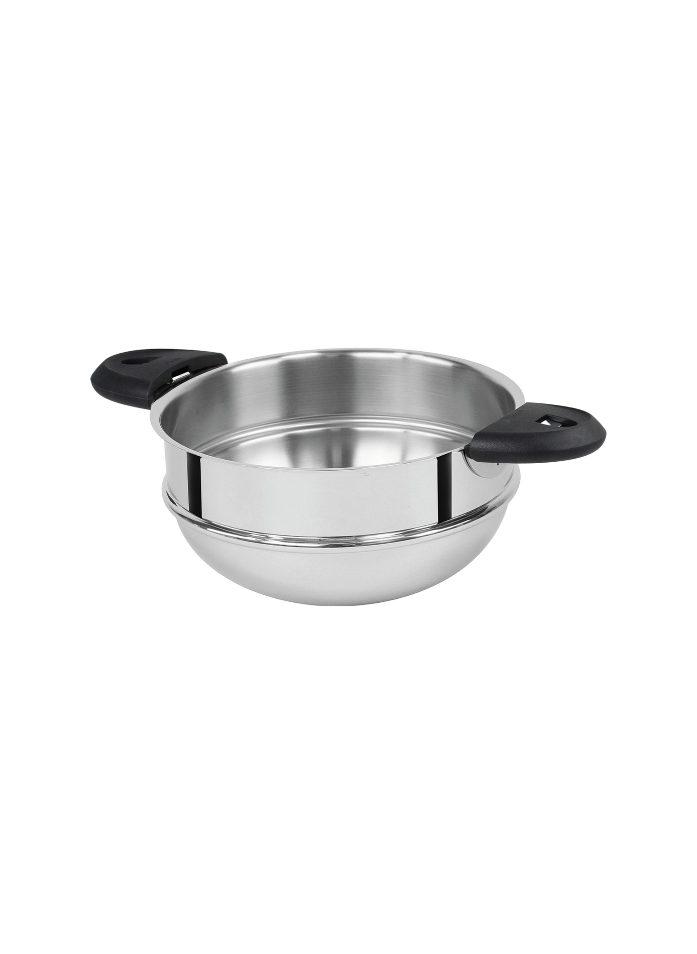 Casserole bain-marie en inox Mutine Amovible CRISTEL Gris