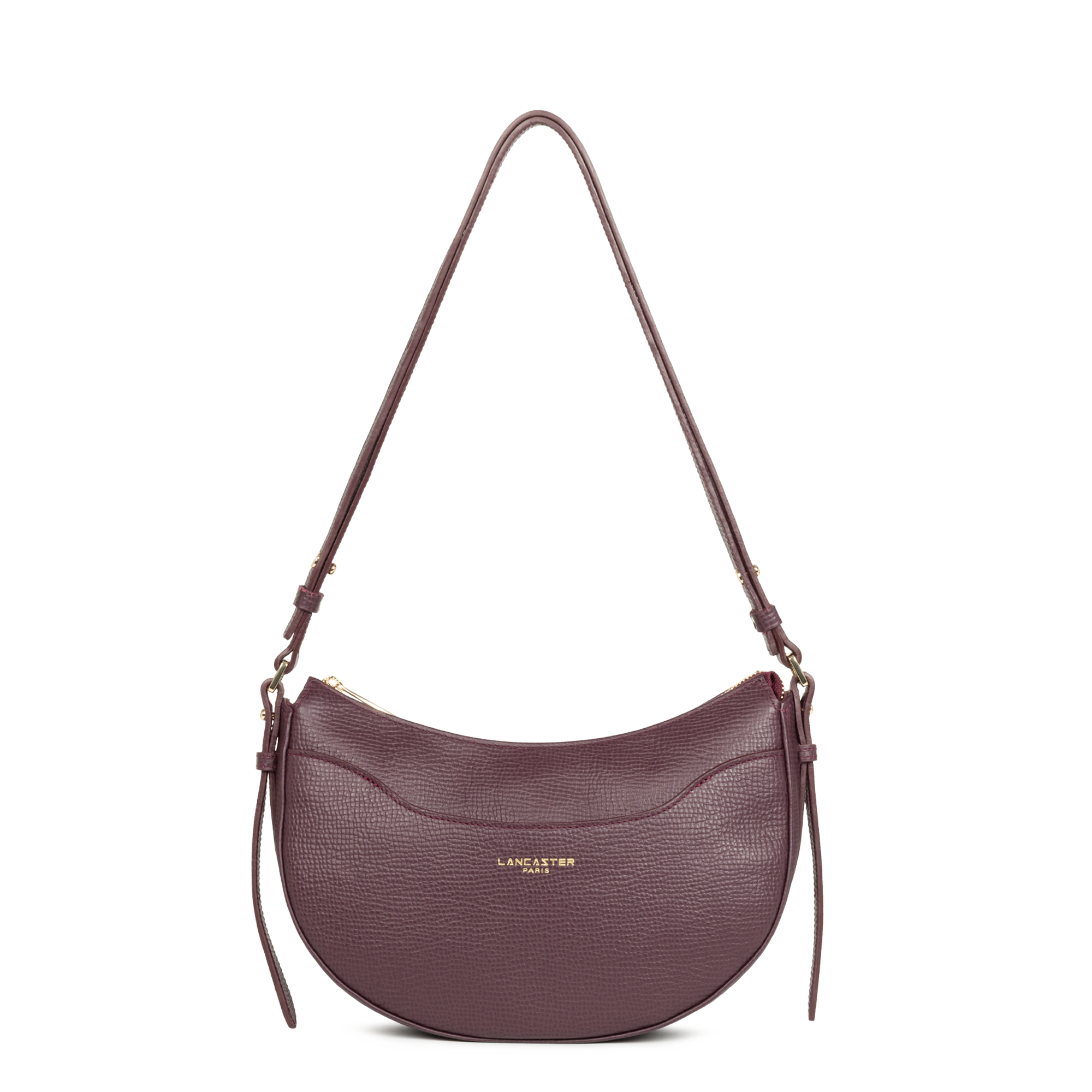 Sac demi lune - even LANCASTER Rouge