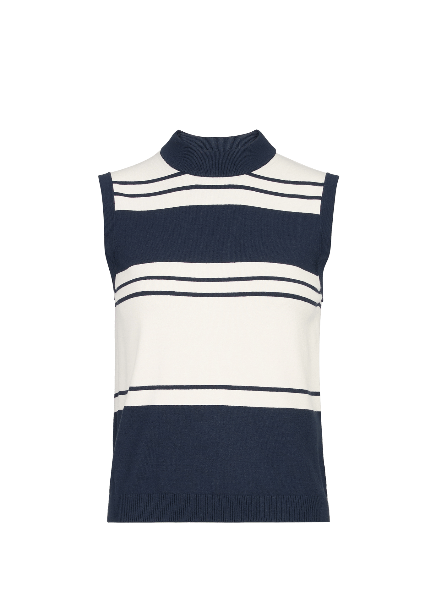 Chaleco a rayas sin mangas MAX MARA WEEK END Azul