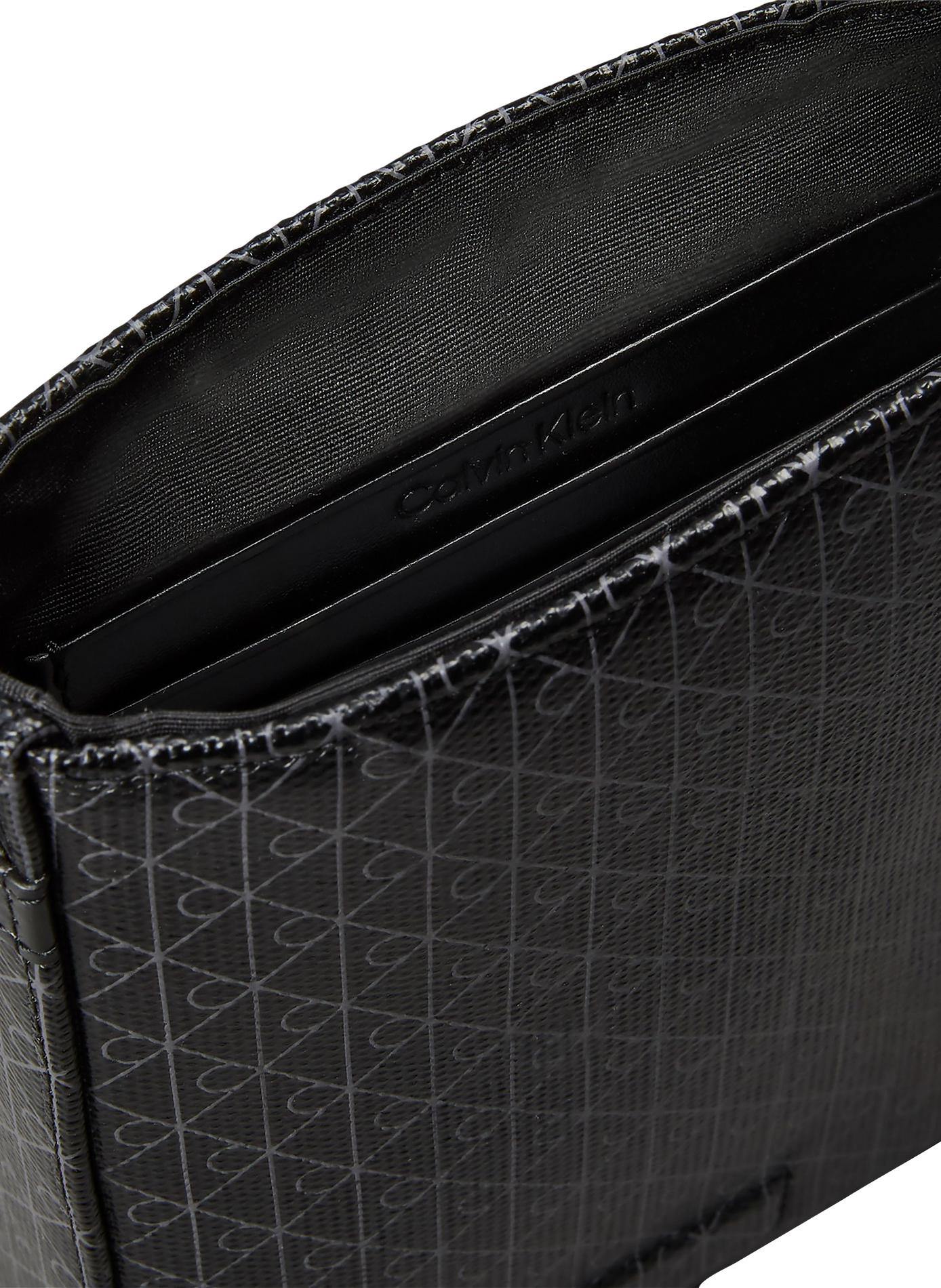 Crossbody bag with logo print CALVIN KLEIN Black