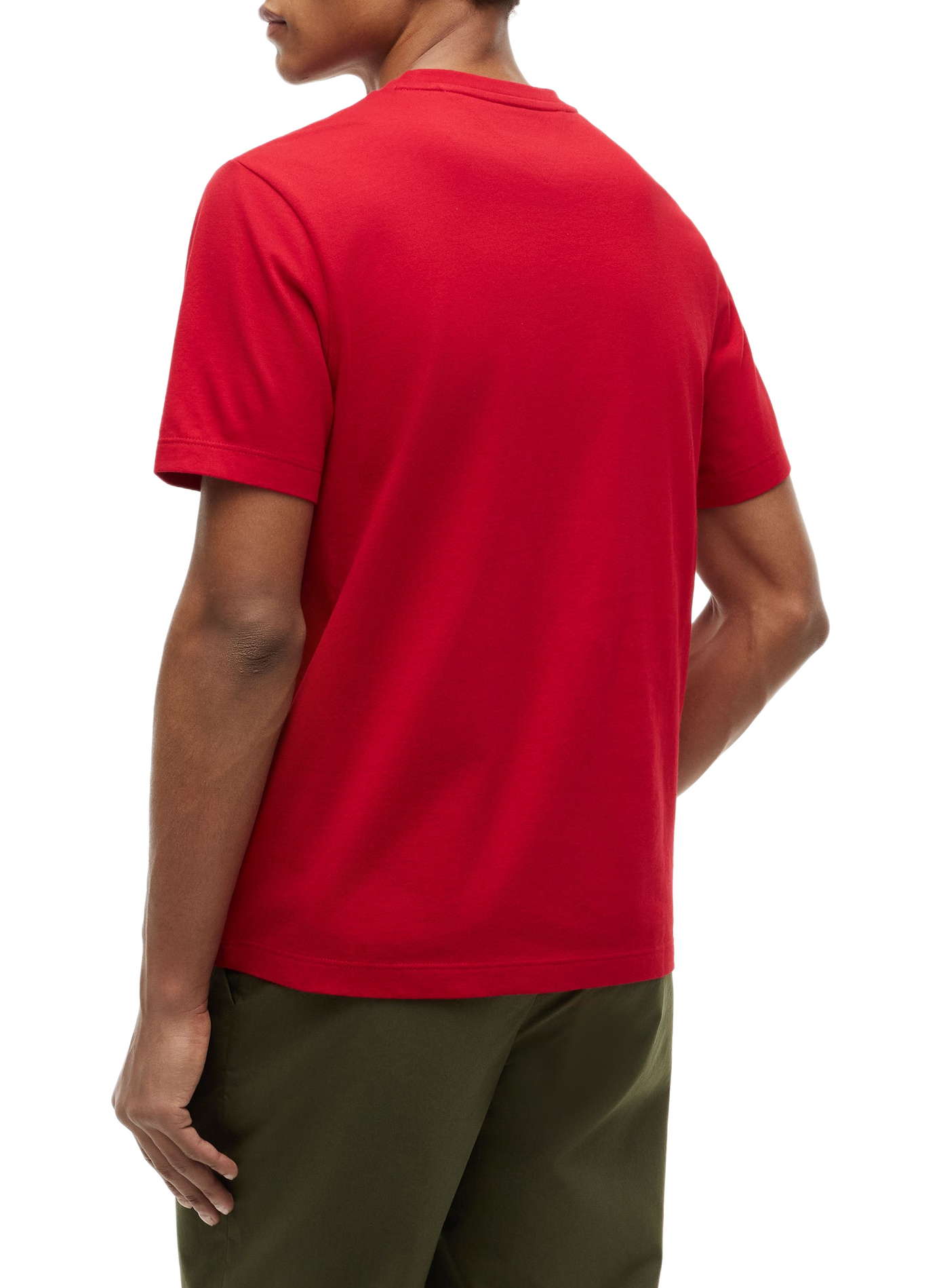 T-shirt en coton TOMMY HILFIGER Rouge