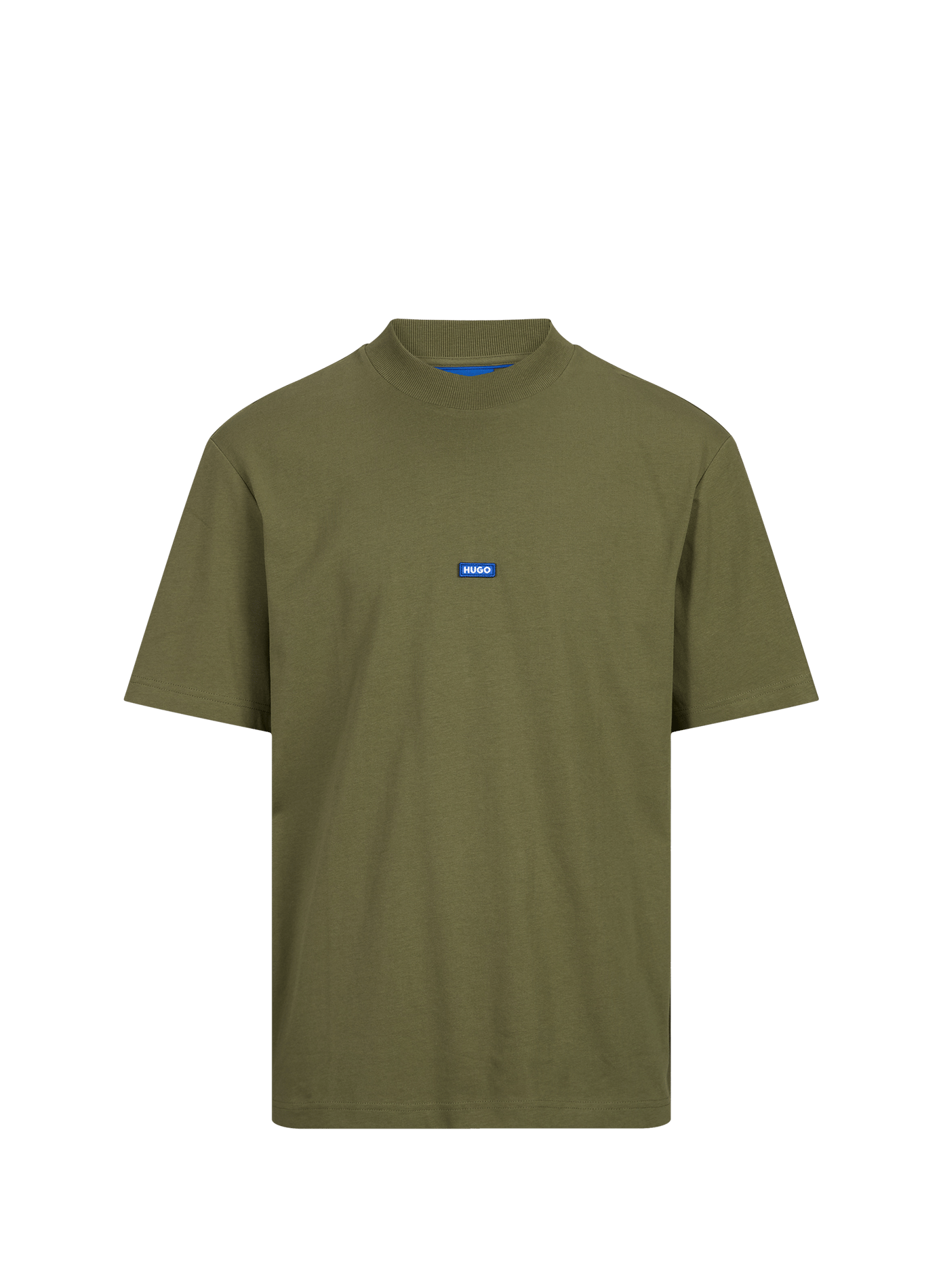 Katoenen T-shirt NIEROS Open green